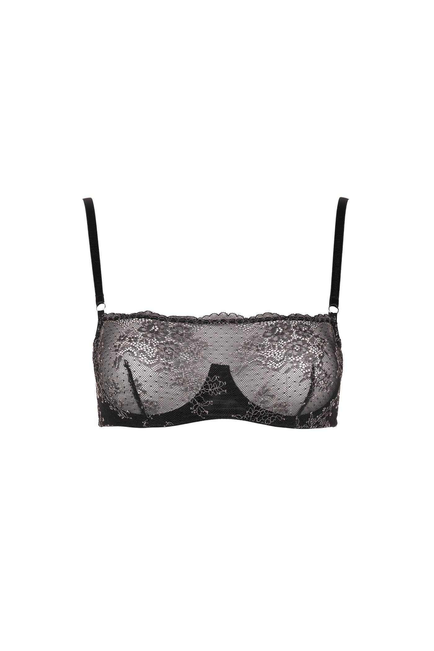 Goldenpoint Demetra Caviar Wishes fascia pizzo bicolore