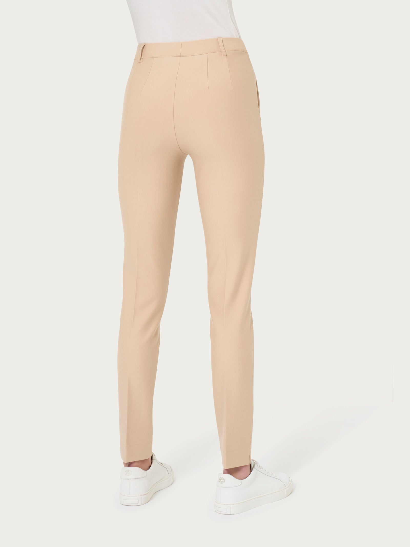 Ragno Compact Pantalone chino donna cream punto Milano