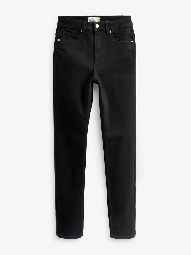 Next donna jeans slim supersoft neri 32
