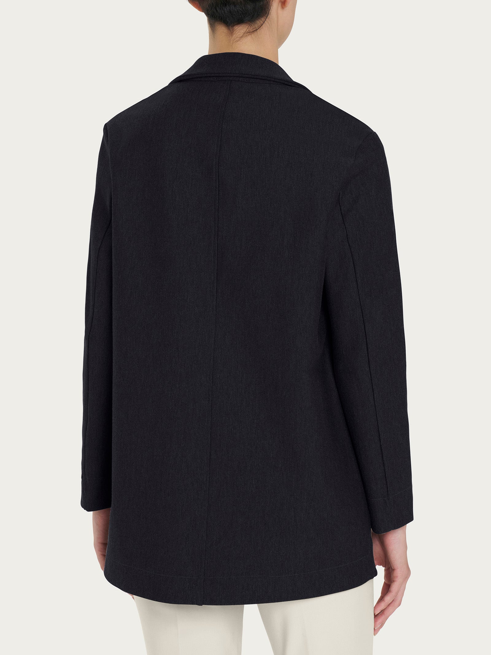 Ragno Compact Blazer Destrutturato Donna Nero