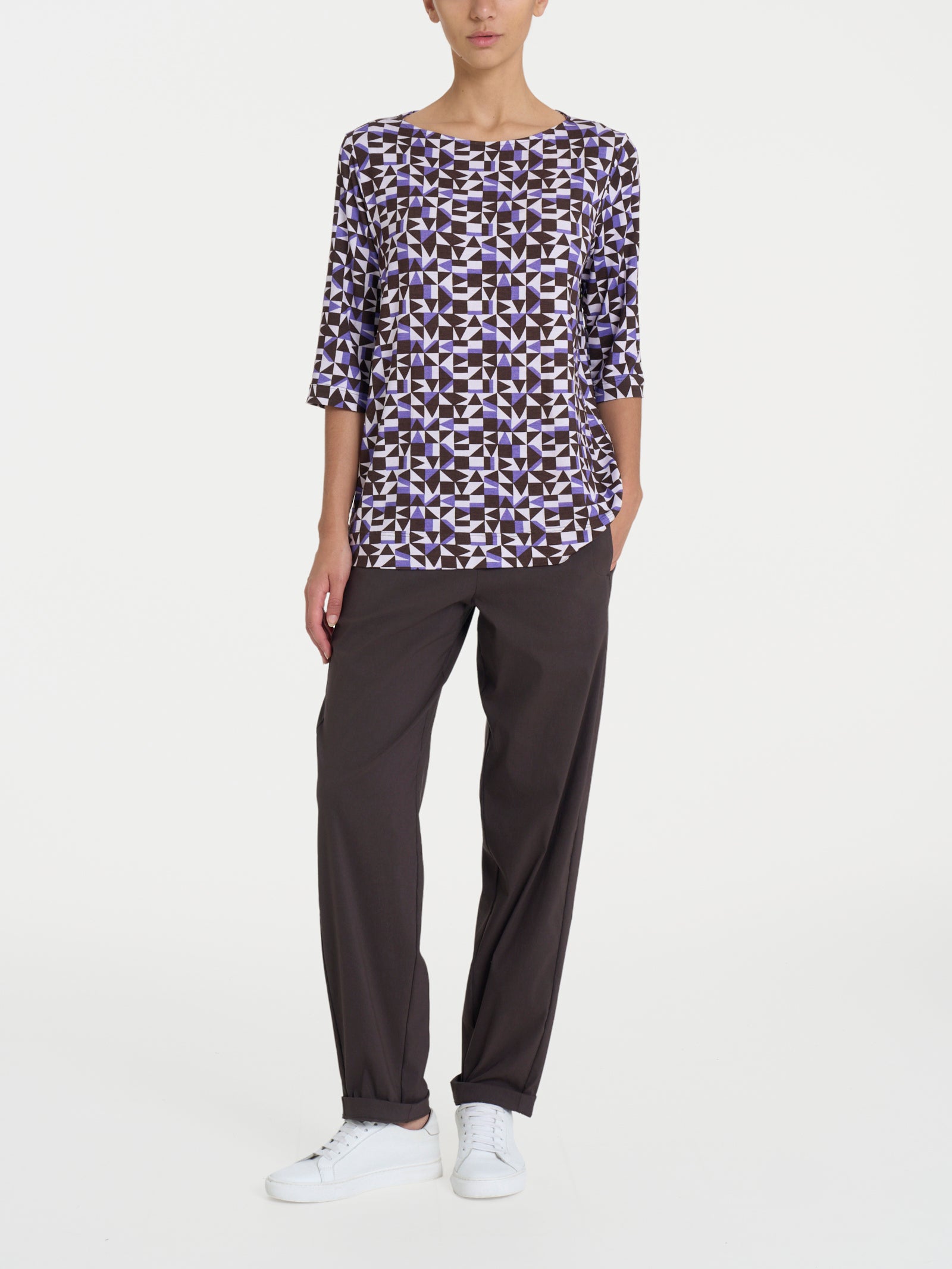 Ragno Maglia scollo barchetta Viscosa Summer Fant. Thistle