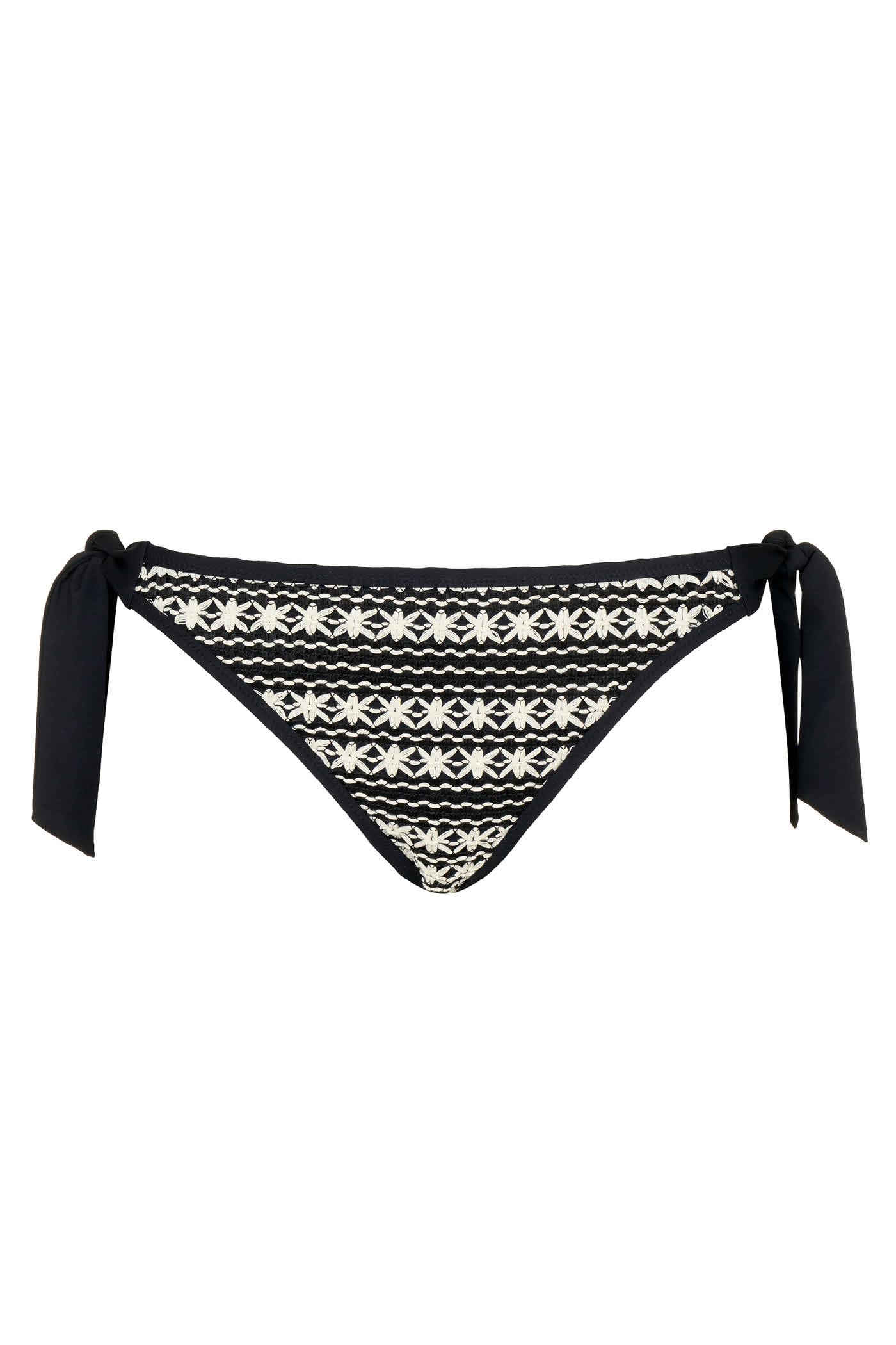 Goldenpoint Allure slip bikini fianco basso ricamo