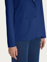Ragno Compact Light Two-Button Blazer donna Blueberry leggero