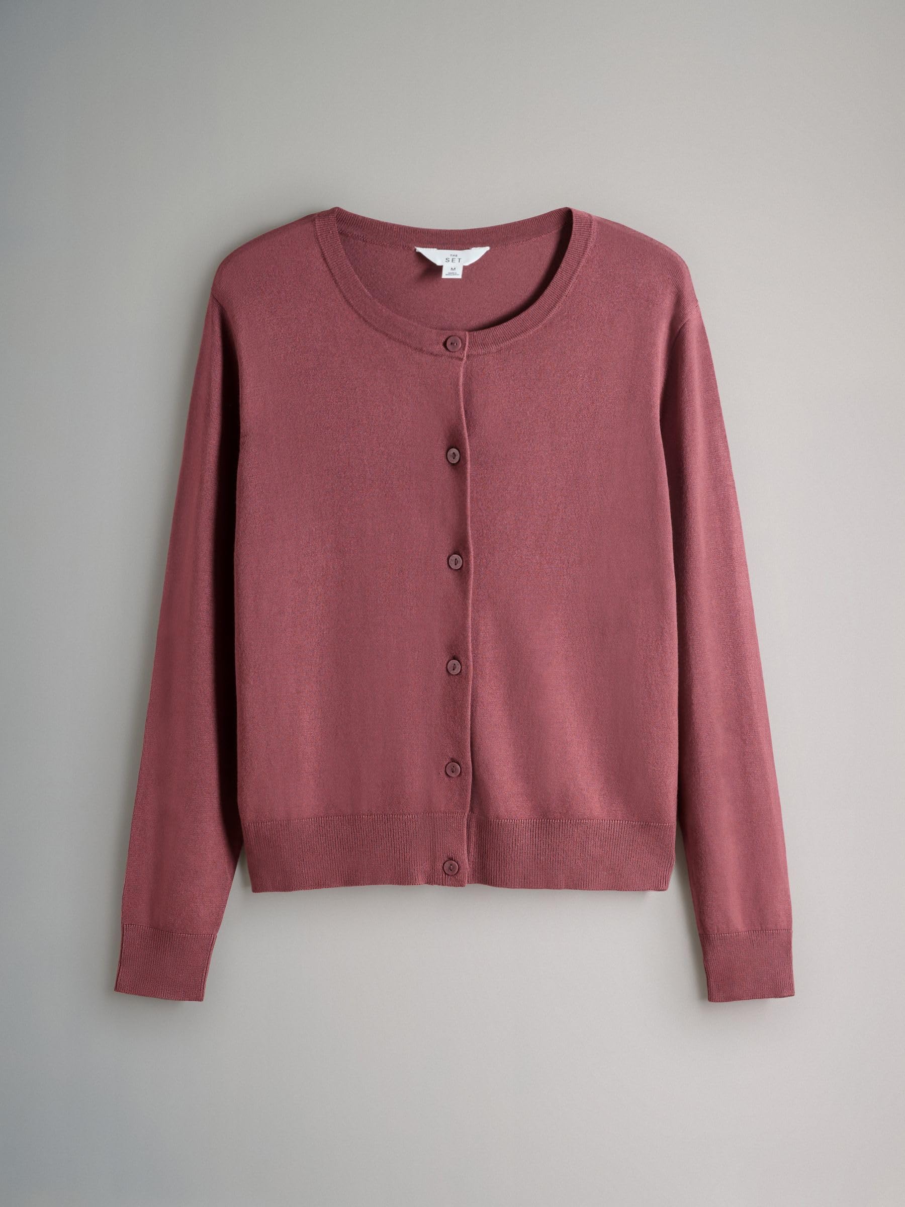 Geo Next The Set Cardigan Abbottonato Punto Fine Cardigan 4 Pezzi