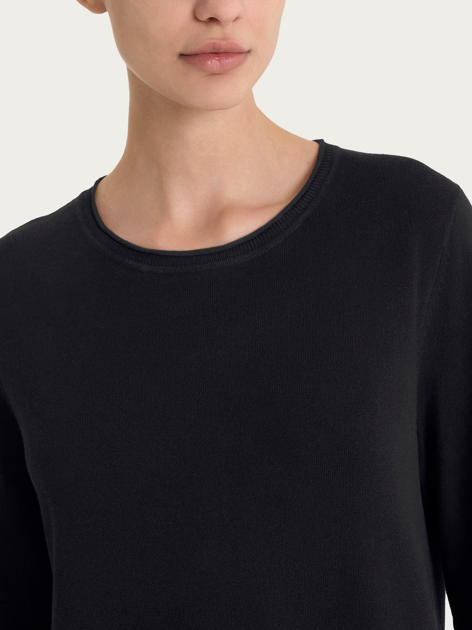 Ragno Summertime maglia girocollo 3/4 Nero