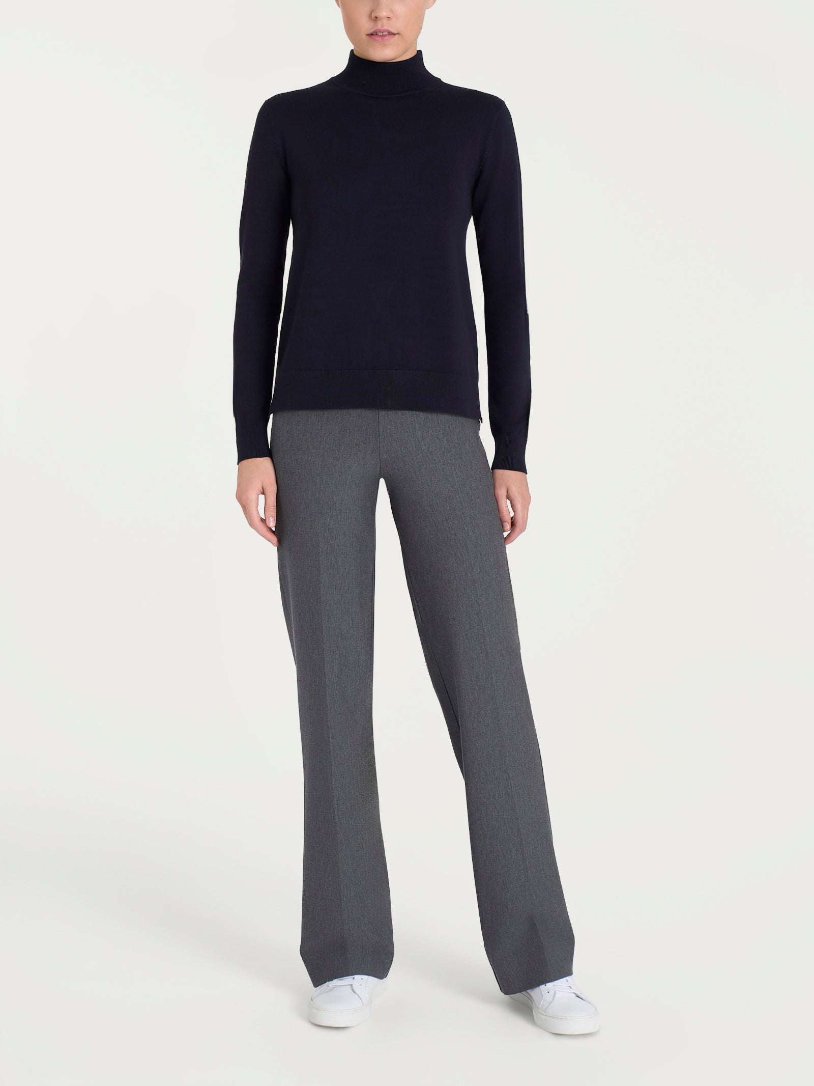 Ragno Four Seasons Lupetto maglia donna Nile Blue misto viscosa