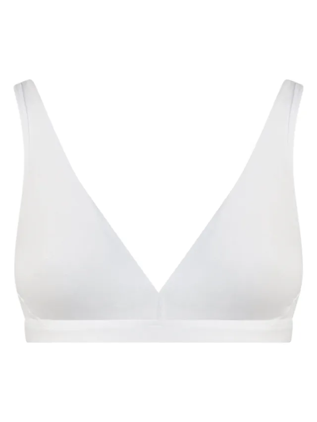 Ragno beYOUtiful Bralette reggiseno bianco cotone