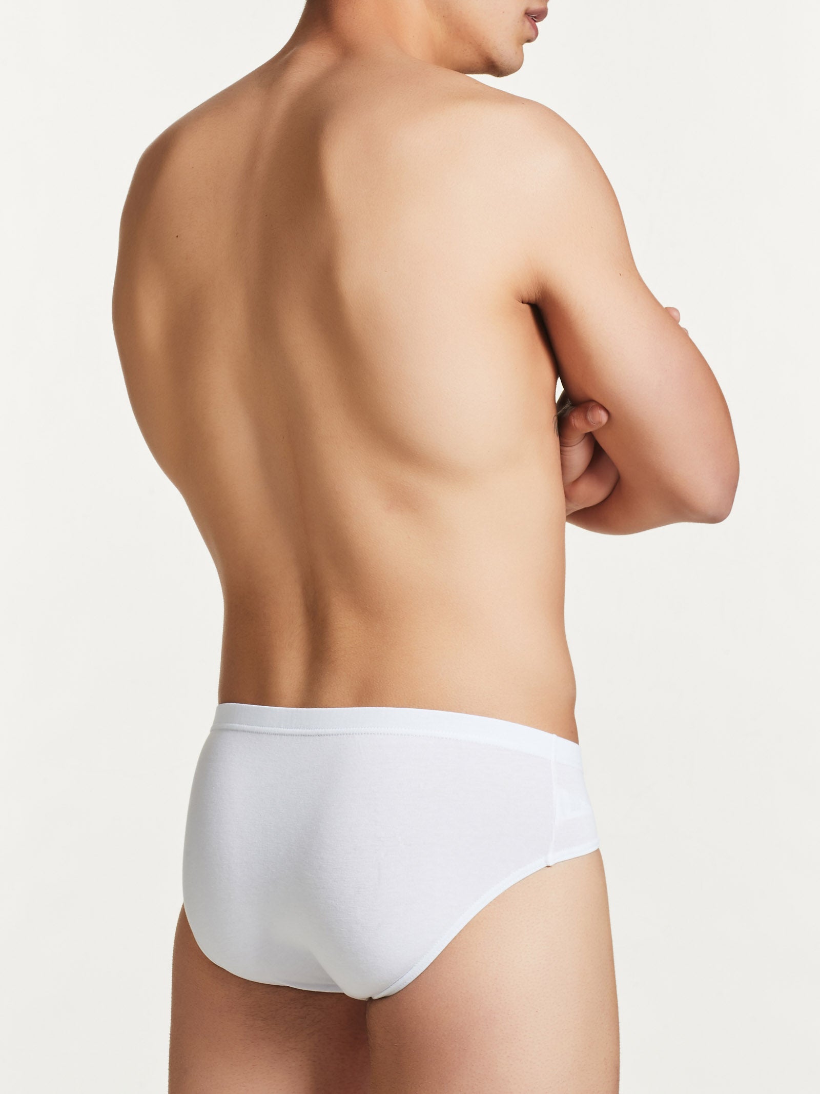 Ragno Dynamic slip midi cotone bianco 3 pezzi