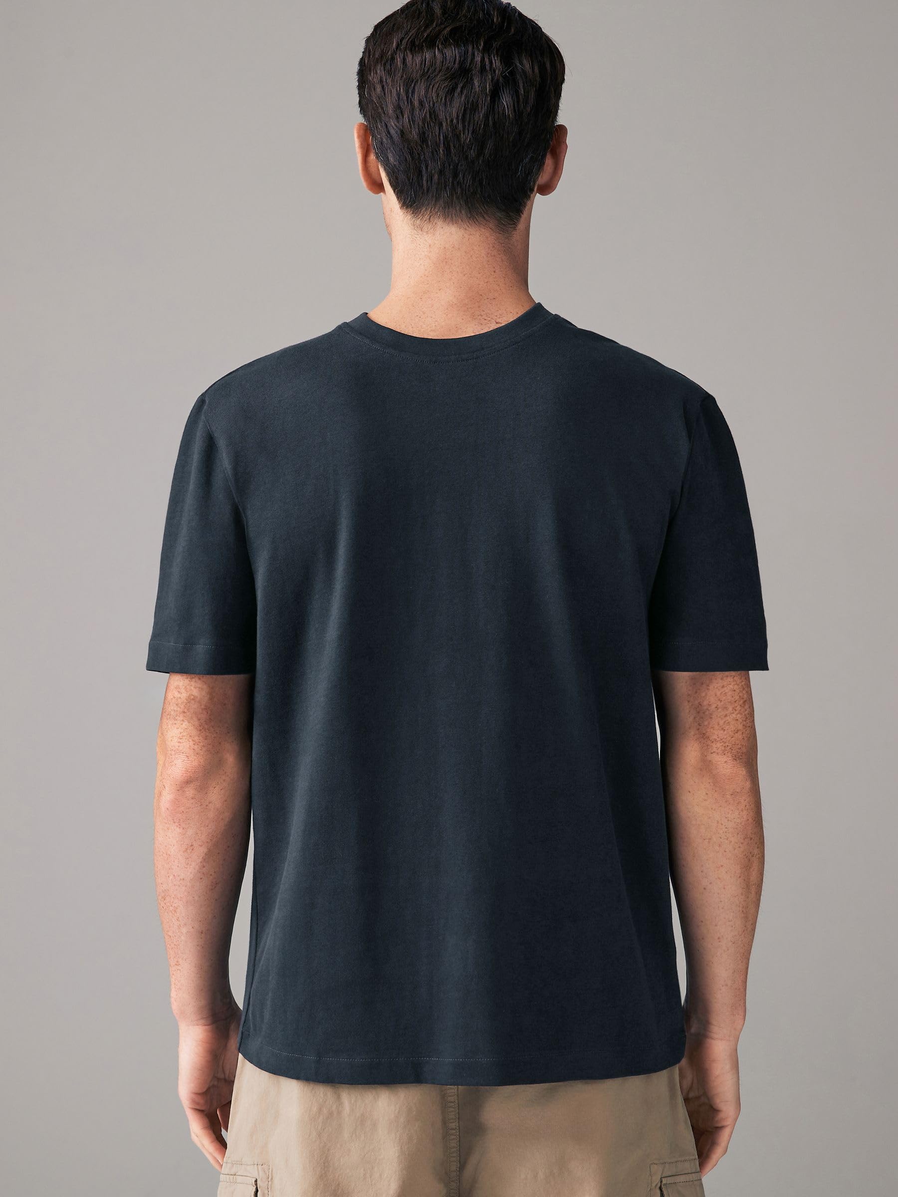Next Girocollo Pesante t-shirt uomo L cotone