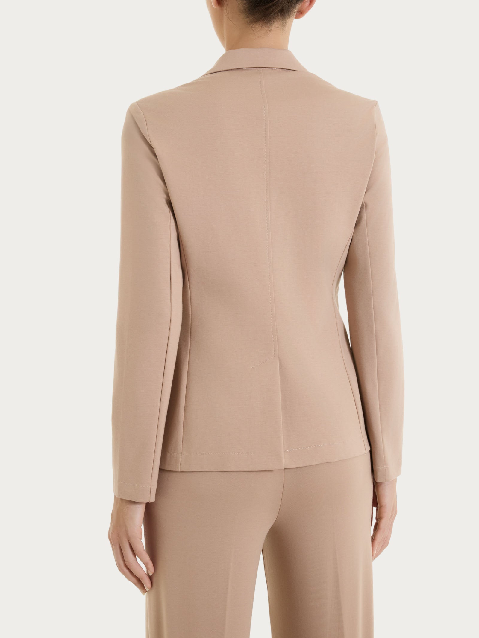 Ragno Gem Blazer Due Bottoni Compact Light Warm Taupe