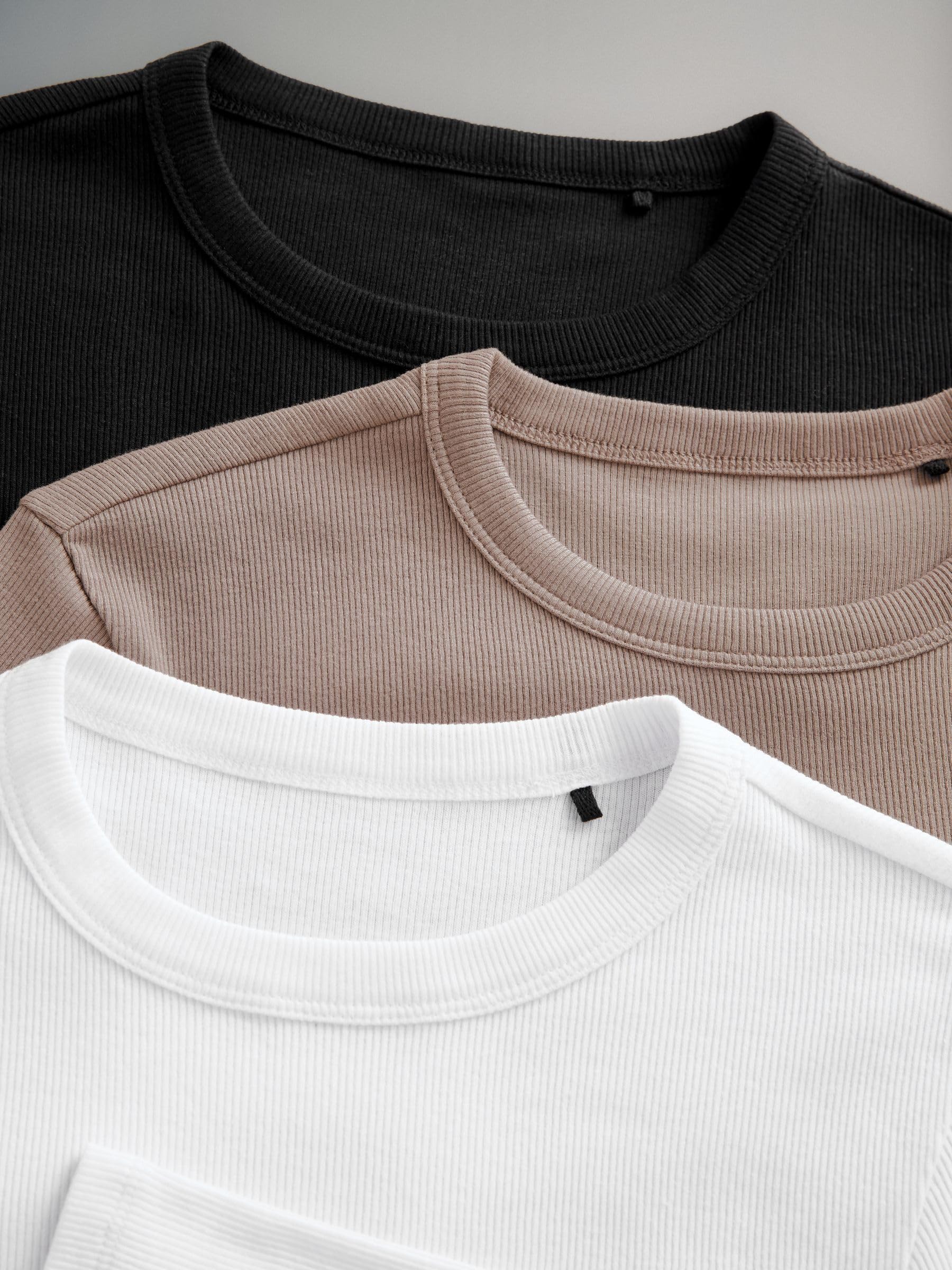 Next The Set maglia coste manica lunga 3 pezzi elasticizzata