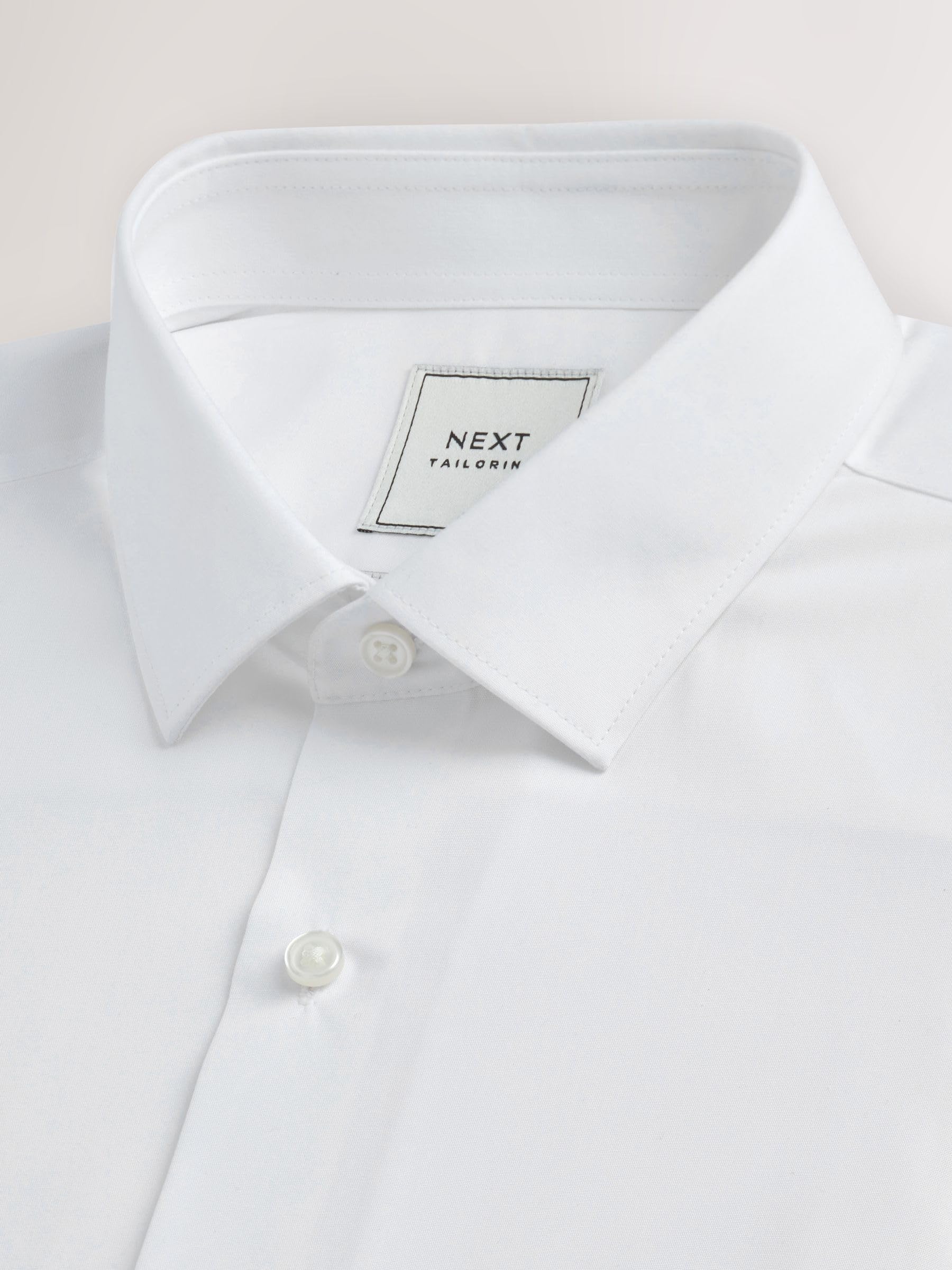 Next Easy-Care Elegante camicia uomo regular