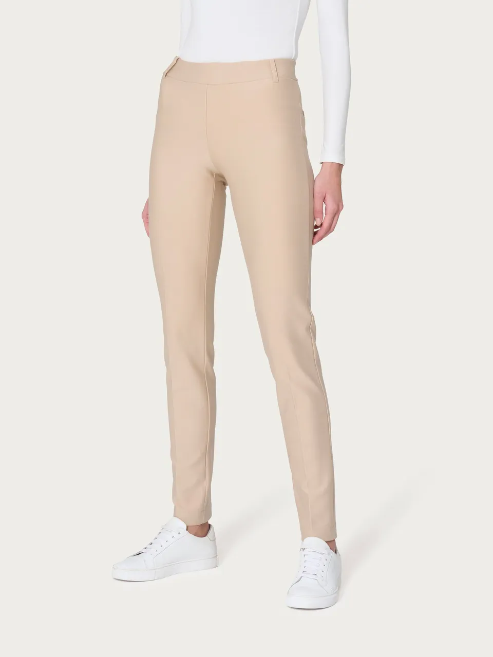 Ragno Compact pantalone The Cigarette Irish Cream skinny