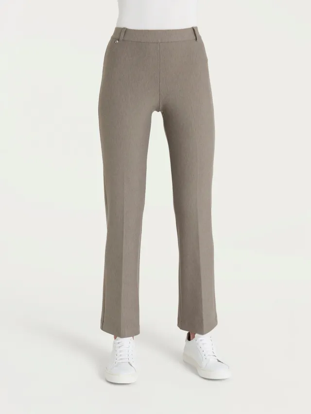 Ragno Compact pantalone flare glace melange caviglia