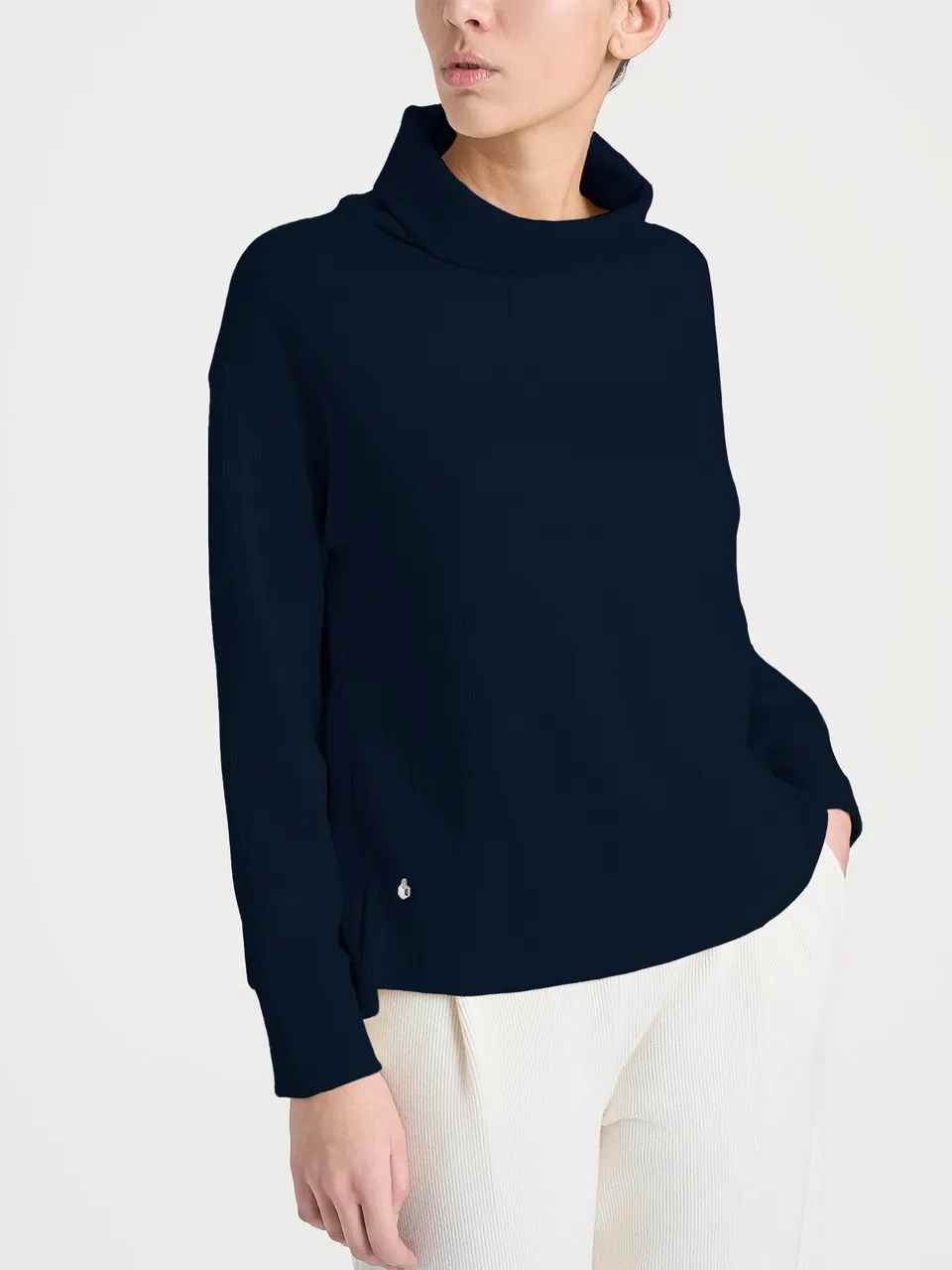 Ragno Relaxed Wardrobe Ciambella felpa Bleu calda
