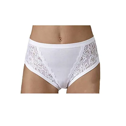 Lady C Emy culotte donna modal pizzo 6 pezzi