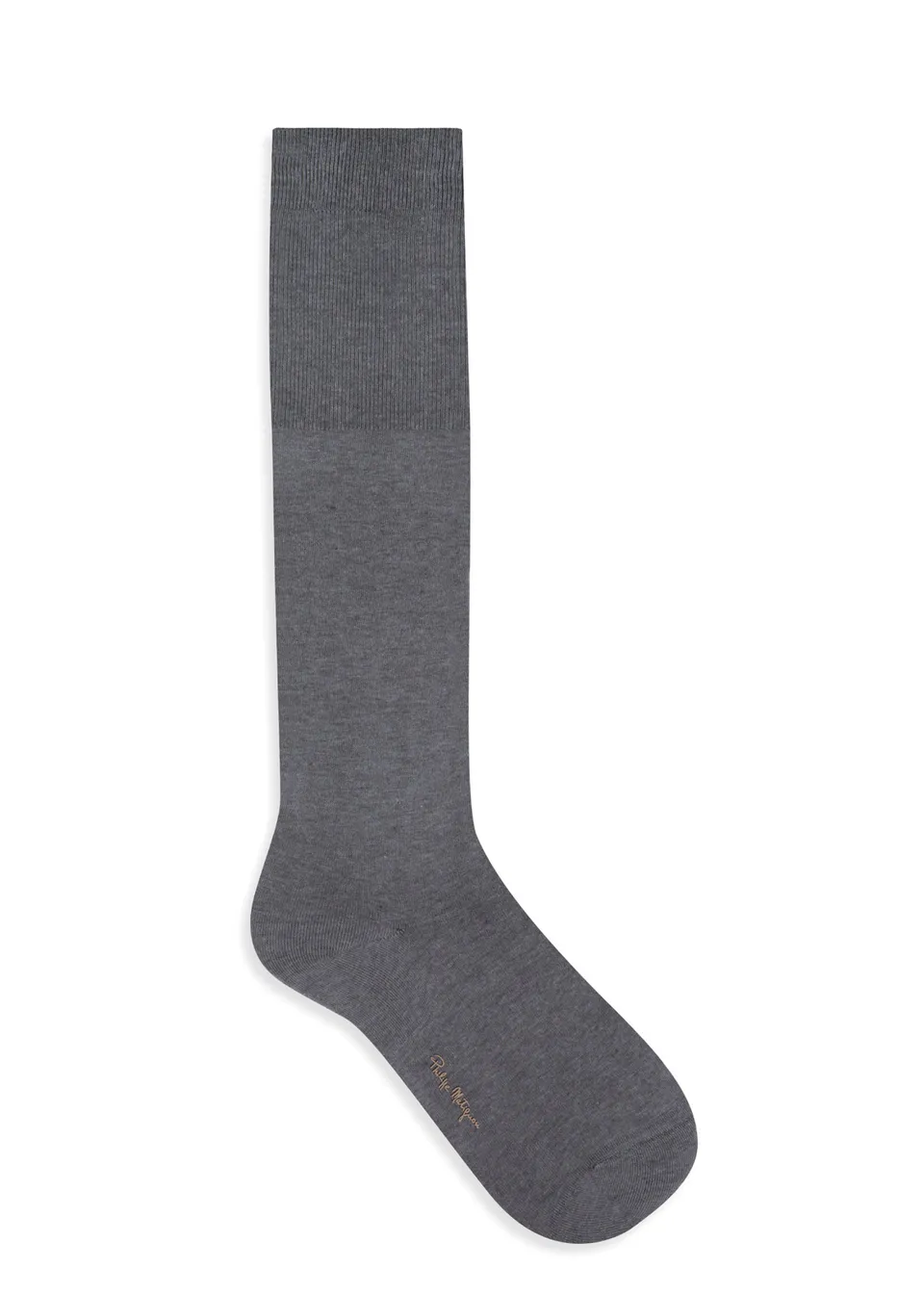Philippe Matignon Deluxe calza lunga uomo cotone e seta