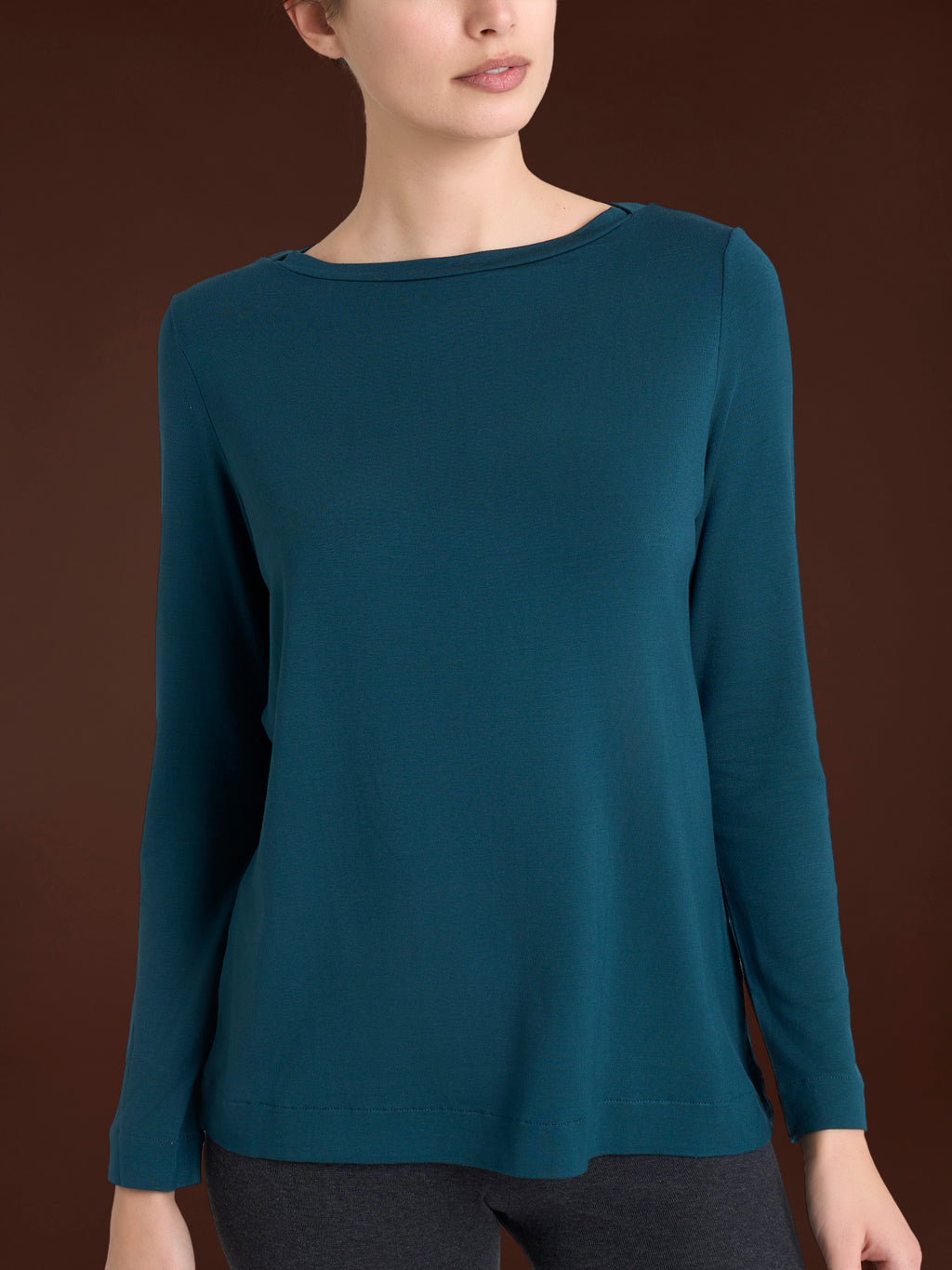 Ragno Viscosa Summer maglia donna Reflecting Pond manica lunga