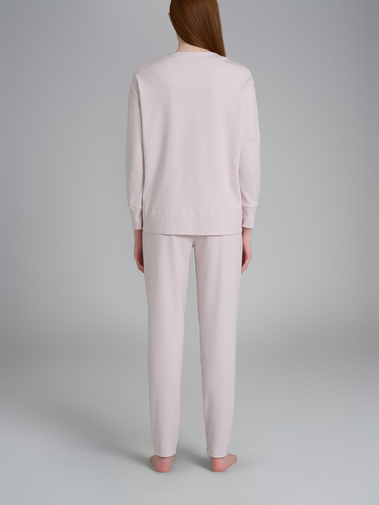Ragno Jersey Cotone pigiama lungo orchid ice interlock