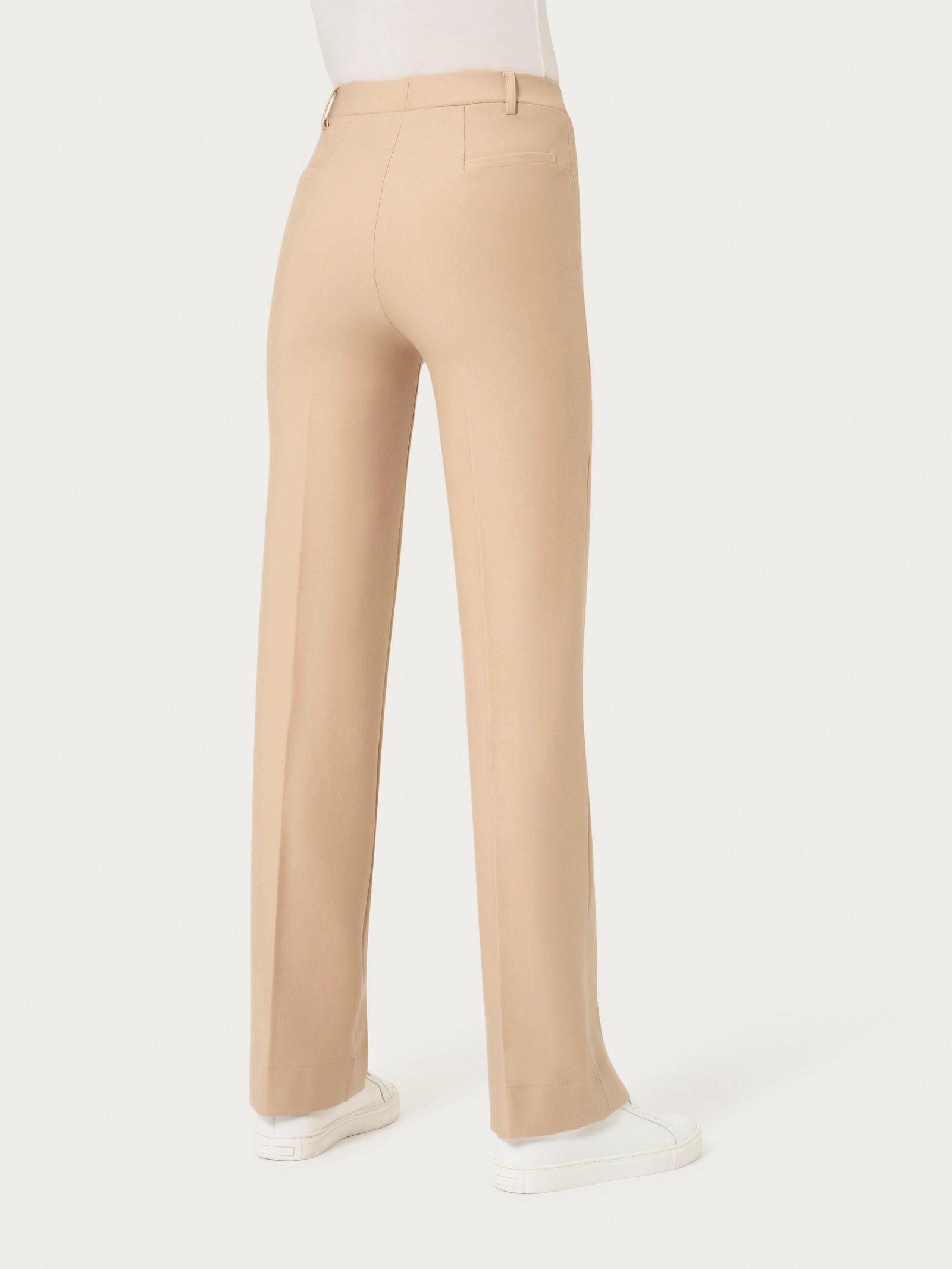 Ragno Compact The Wide Leg Pantalone Ampio pantalone irish cream