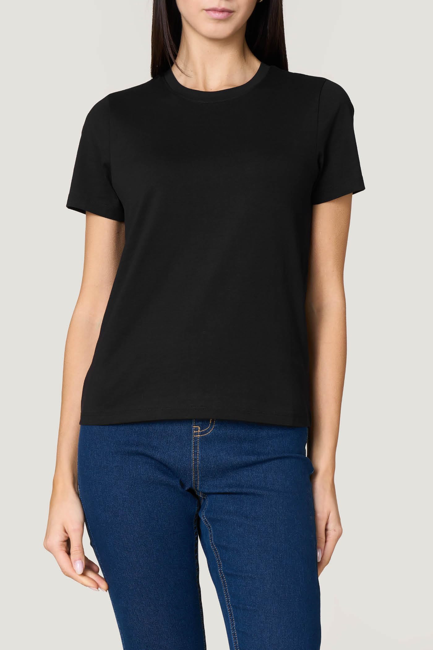 Goldenpoint t-shirt maglietta donna in cotone morbido sulla pelle