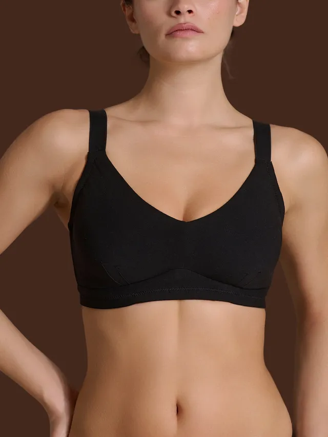 Ragno beYOUtiful YouUp Reggiseno Cotone Nero Coppe D-E