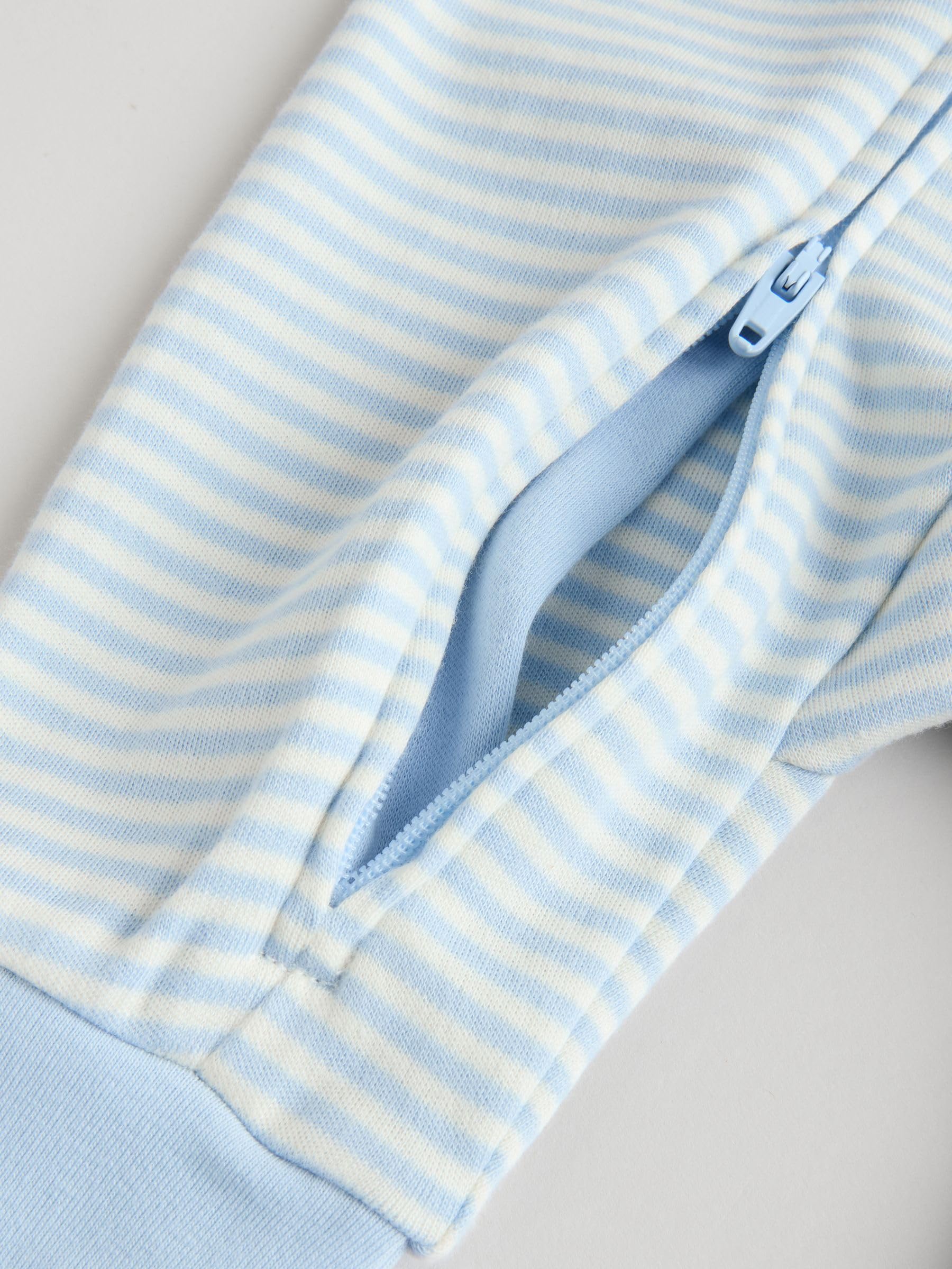 Next tutine neonato con zip 9-12 mesi confezione 3 pezzi cotone