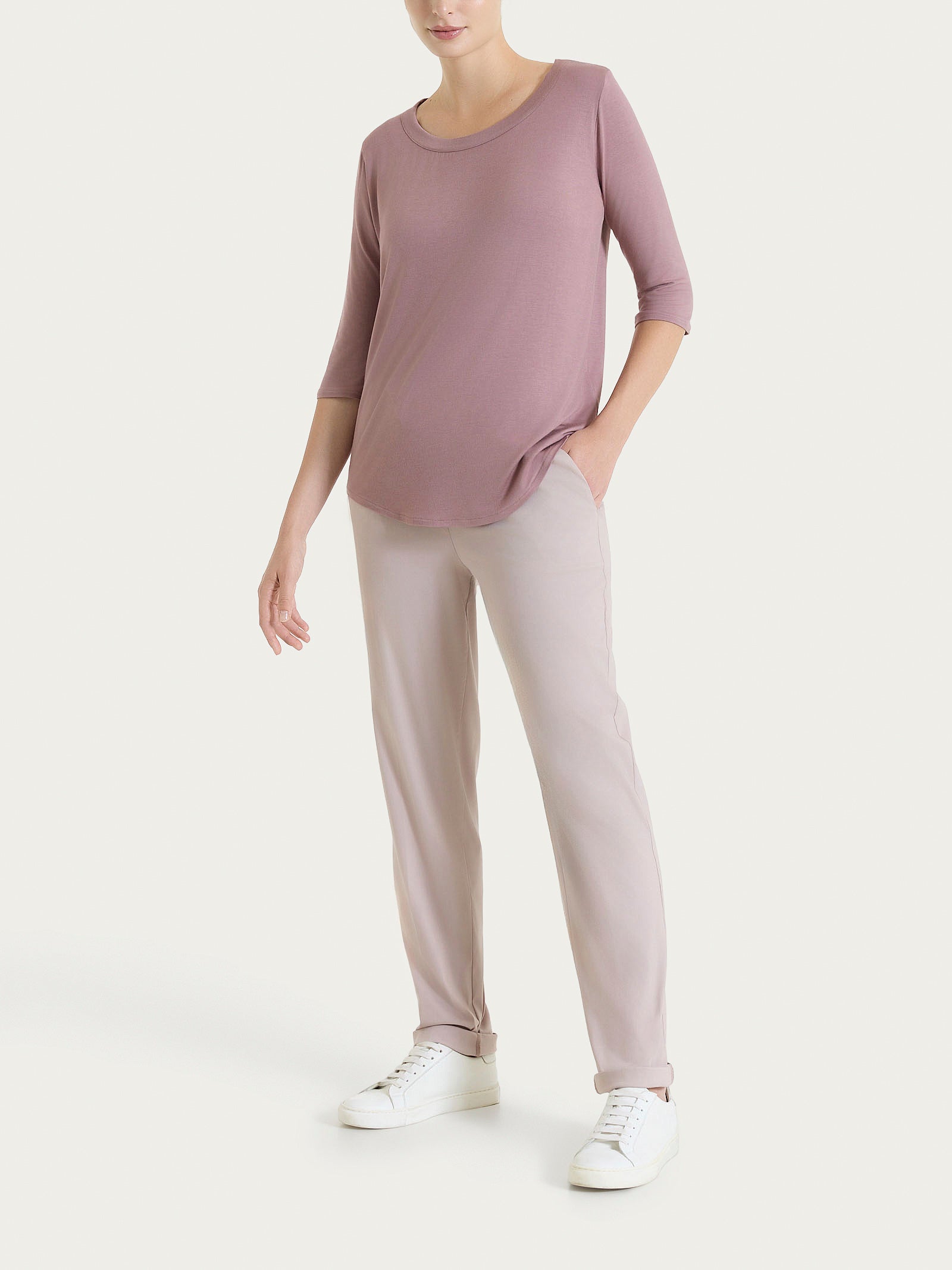 Ragno jogger pantalone baggy super fresh Sphinx rosa donna