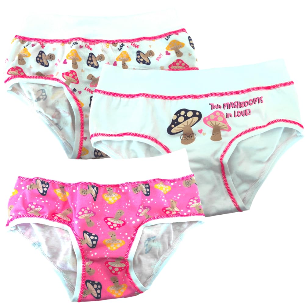 Lady C Slip Bimba Cotone 9-10 Anni 6 Pezzi Colorate