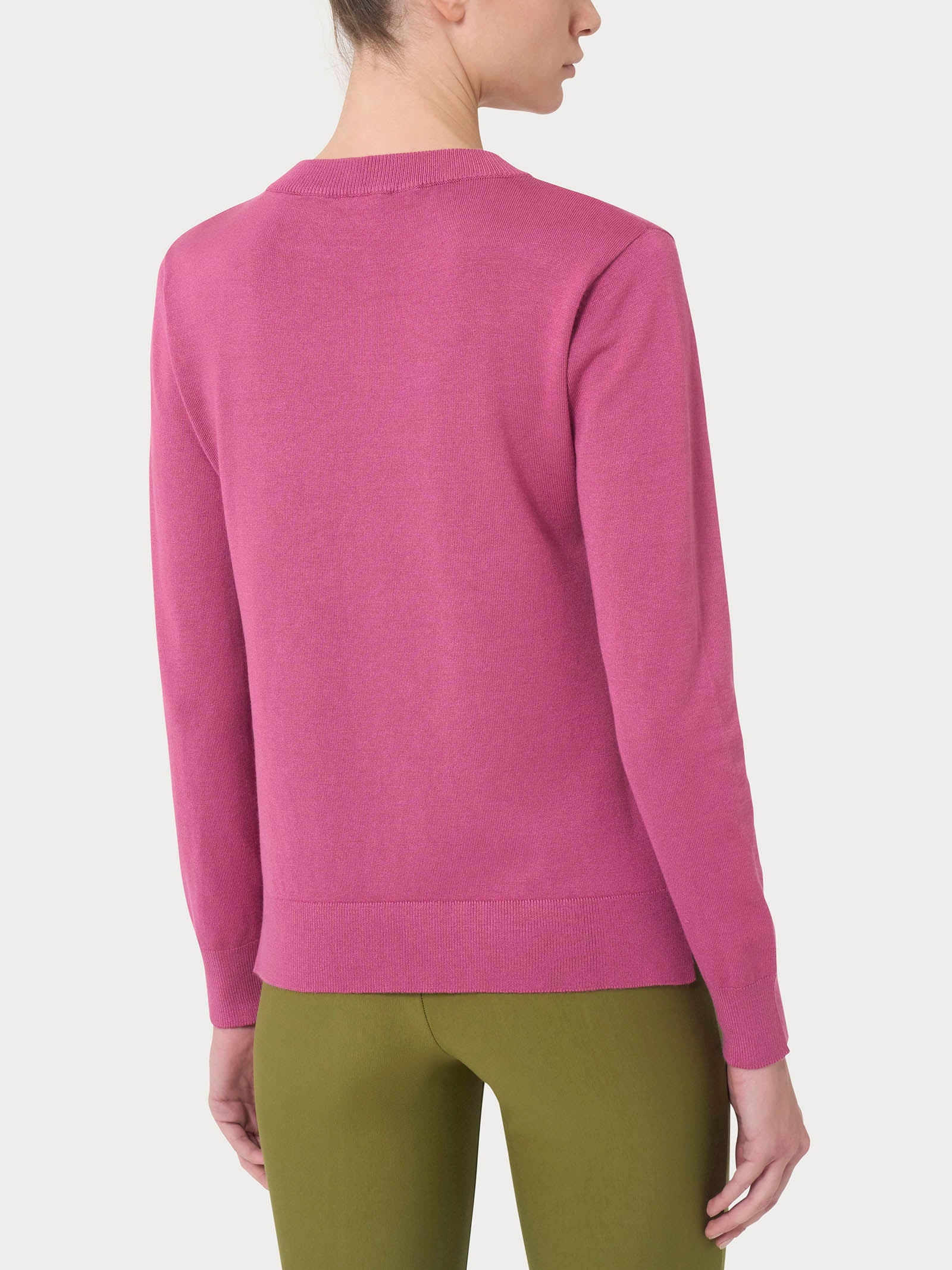 Ragno Four Seasons Maglia Girocollo Rossa Manica Lunga