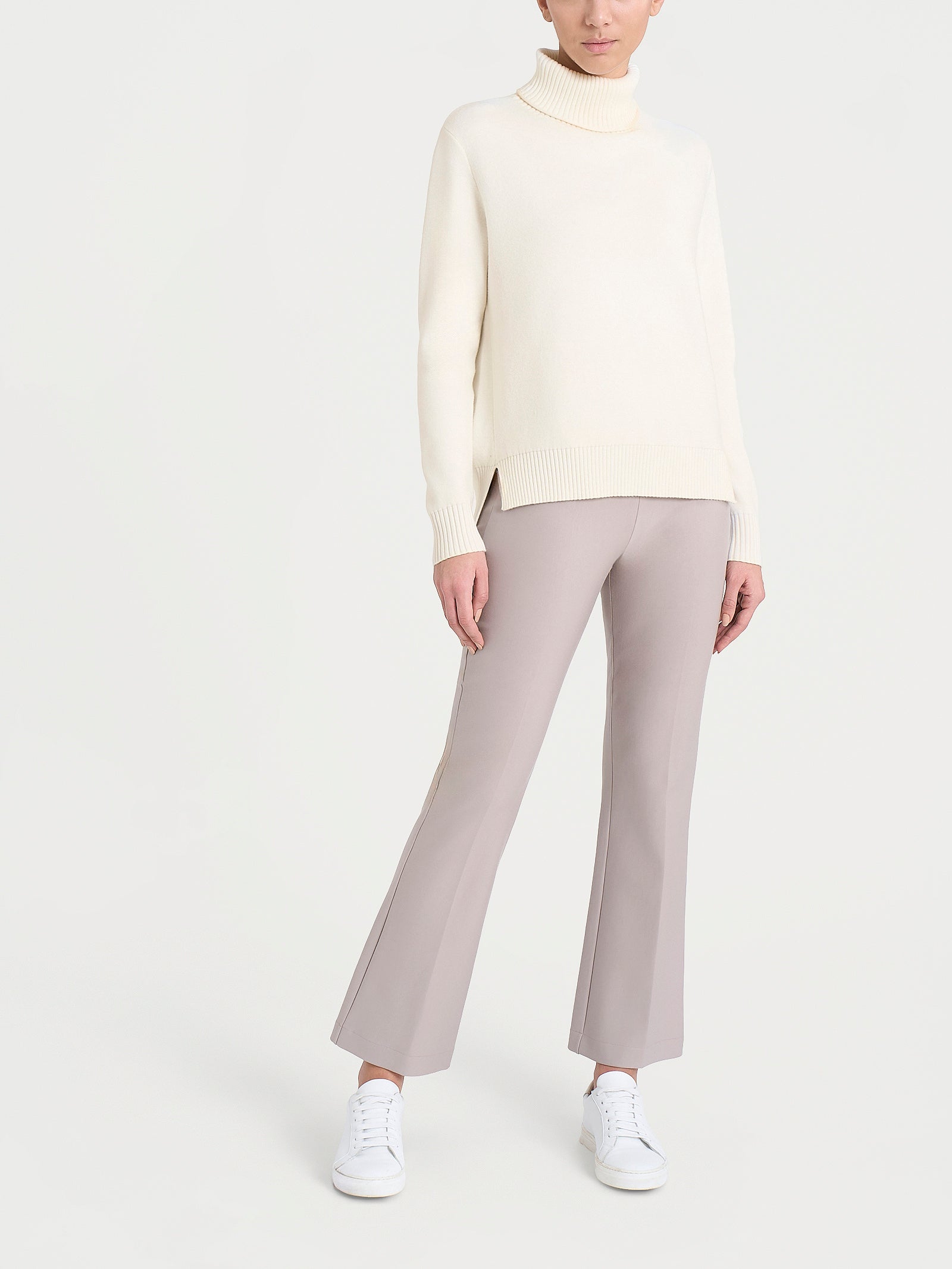 Ragno Super Soft dolcevita asimmetrico Orchid