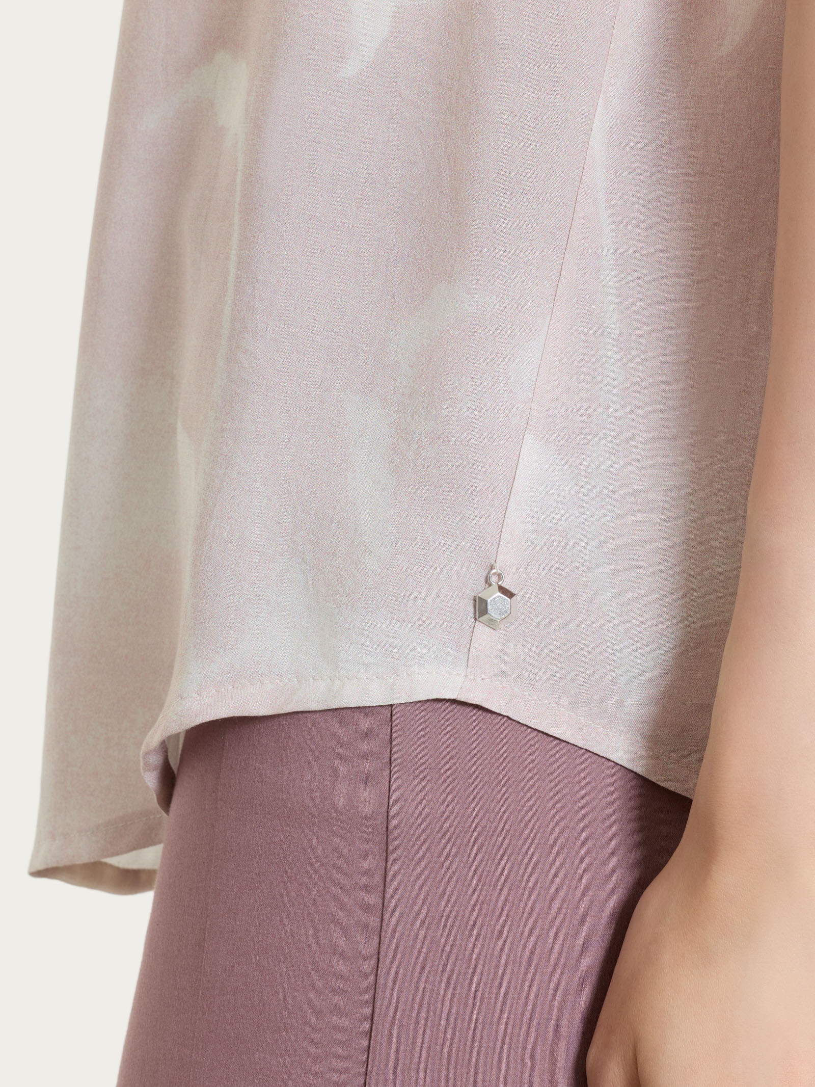 Ragno EcoSeta Blusa Manica Corta Fant.Champignon viscosa