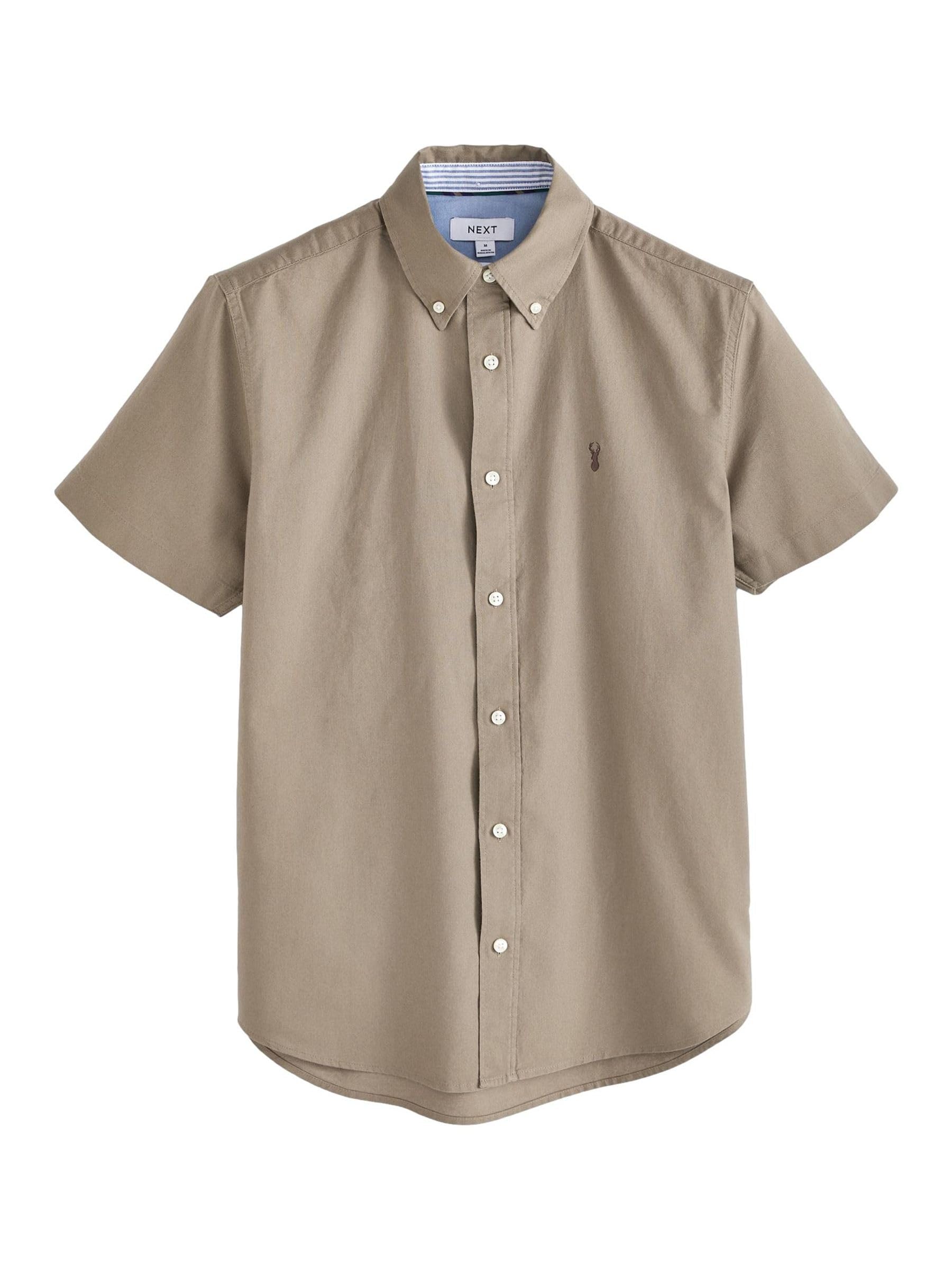 Next camicia oxford uomo maniche corte taglia S cotone