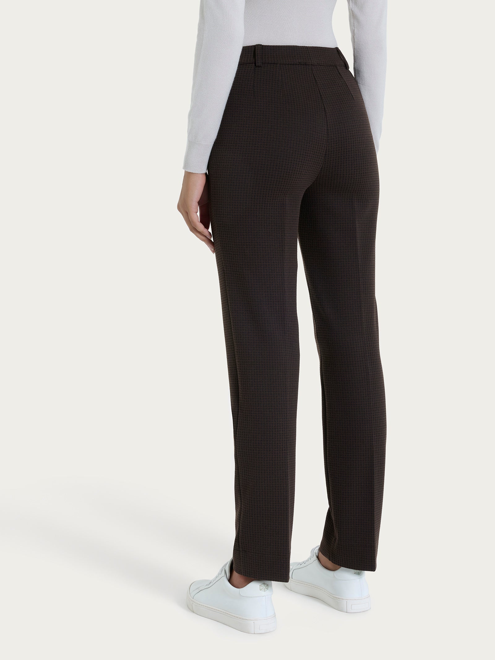 Ragno Compact The Straight Leg pantalone dritto chocolate torte