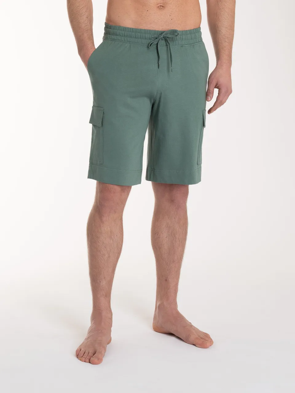 Ragno Jersey di Cotone Calzoncino Uomo Verde Dark Forest Cotone
