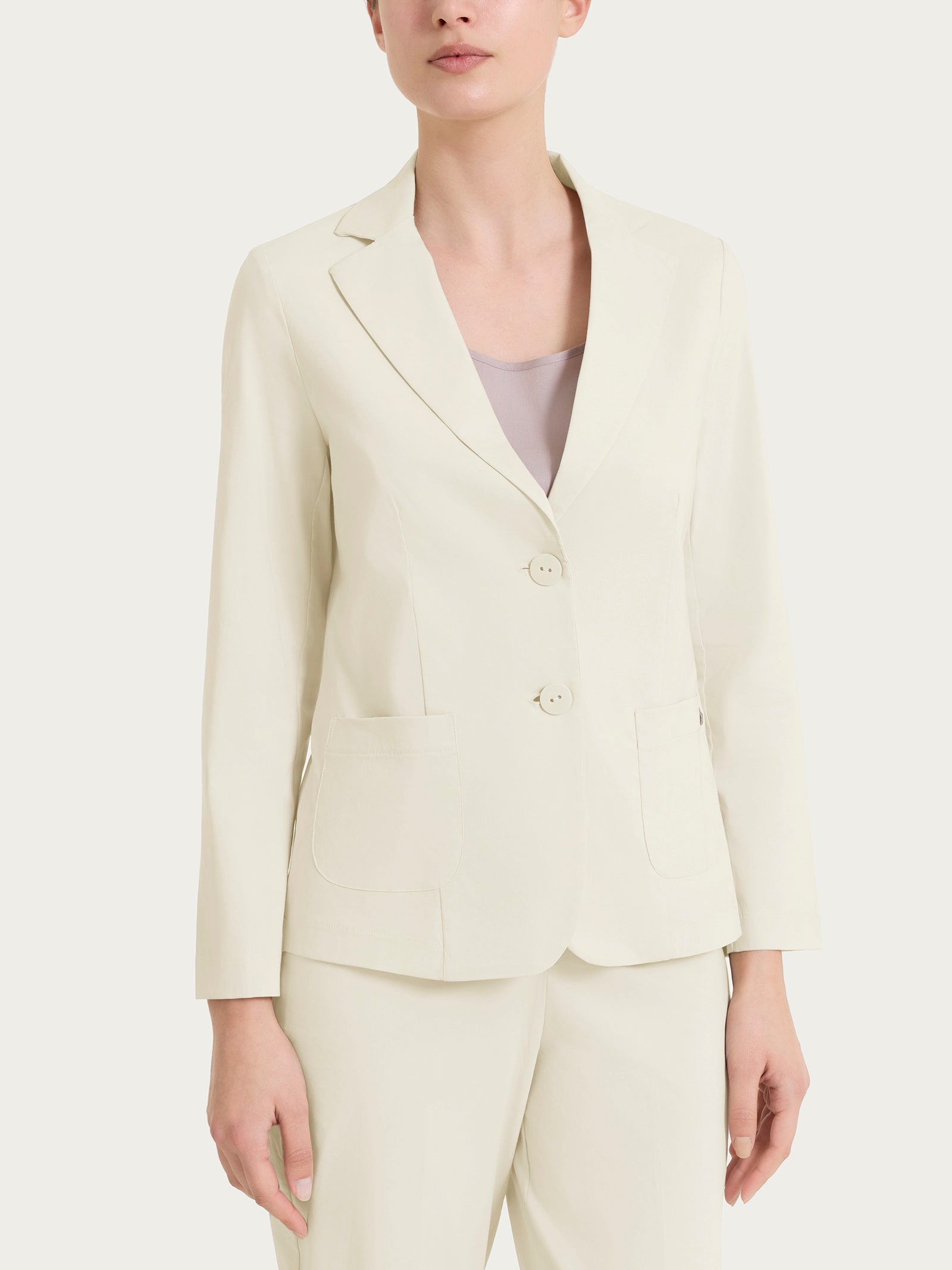 Ragno Super Fresh Blazer 2 Bottoni Grigio Manica Lunga