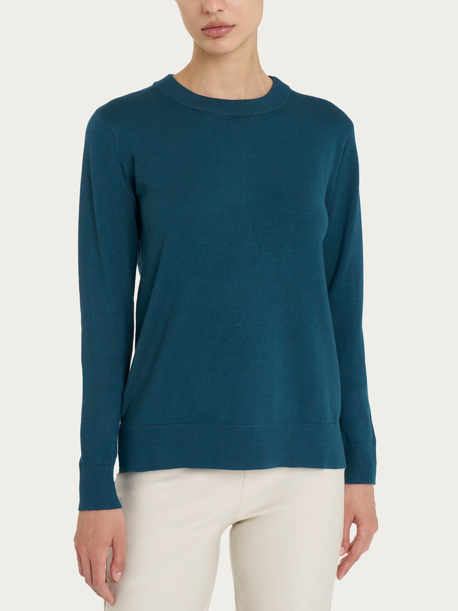 Ragno Four Seasons Maglia Girocollo Reflecting Pond manica lunga