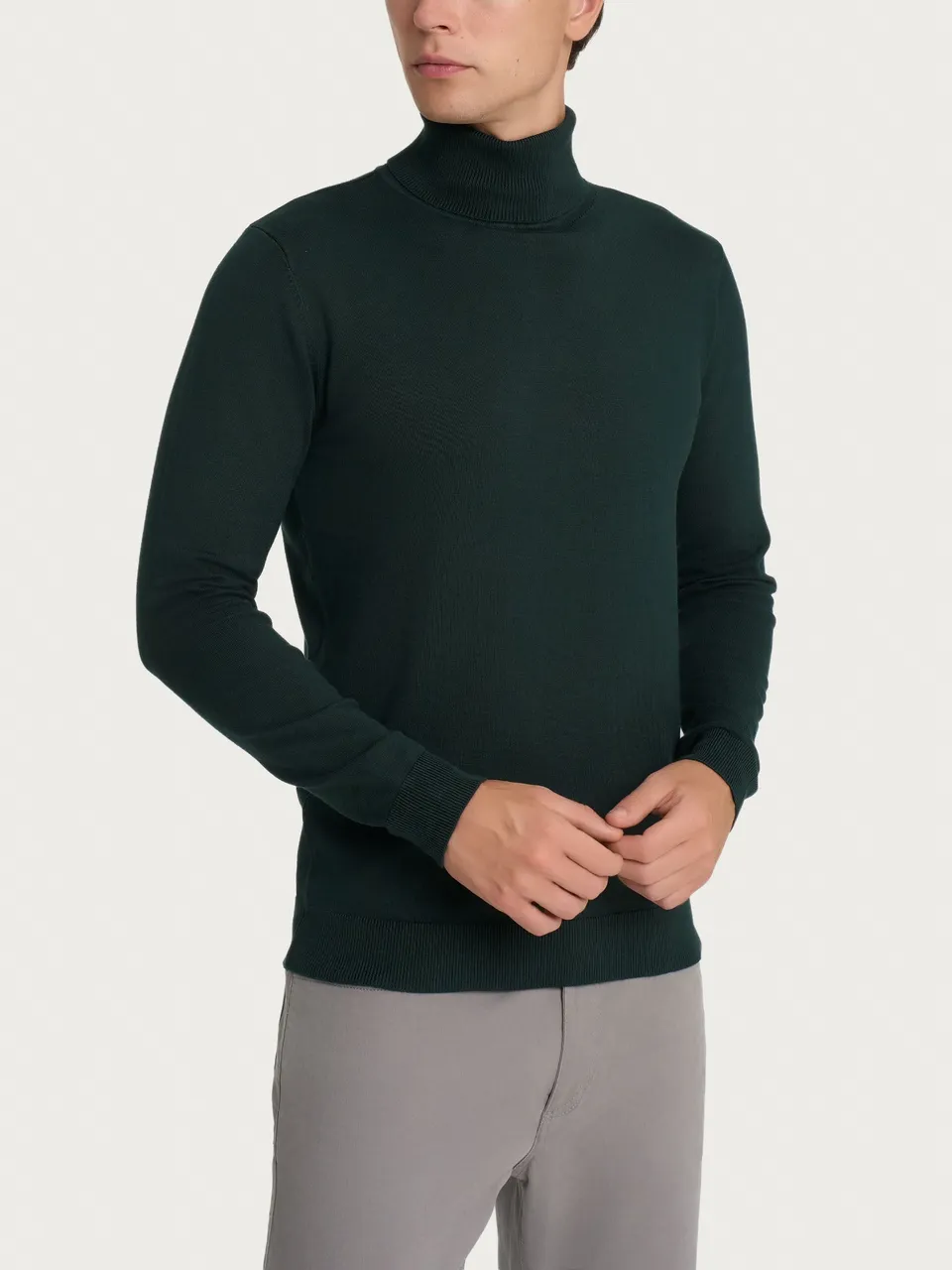 Ragno Four Seasons Dolcevita uomo Scarab misto viscosa