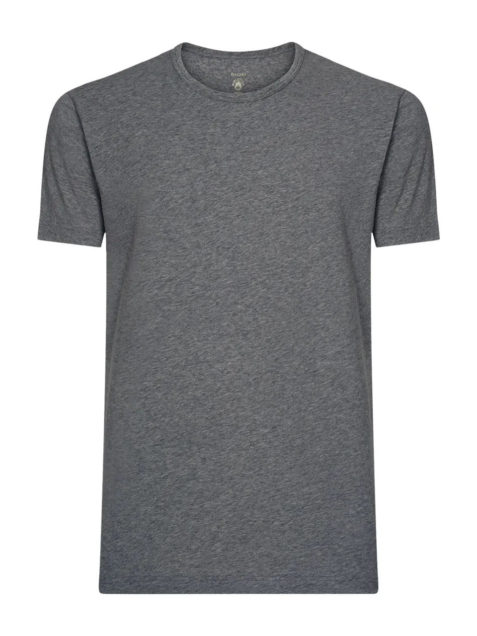 Ragno Comfort maglietta girocollo grigio mel. cotone