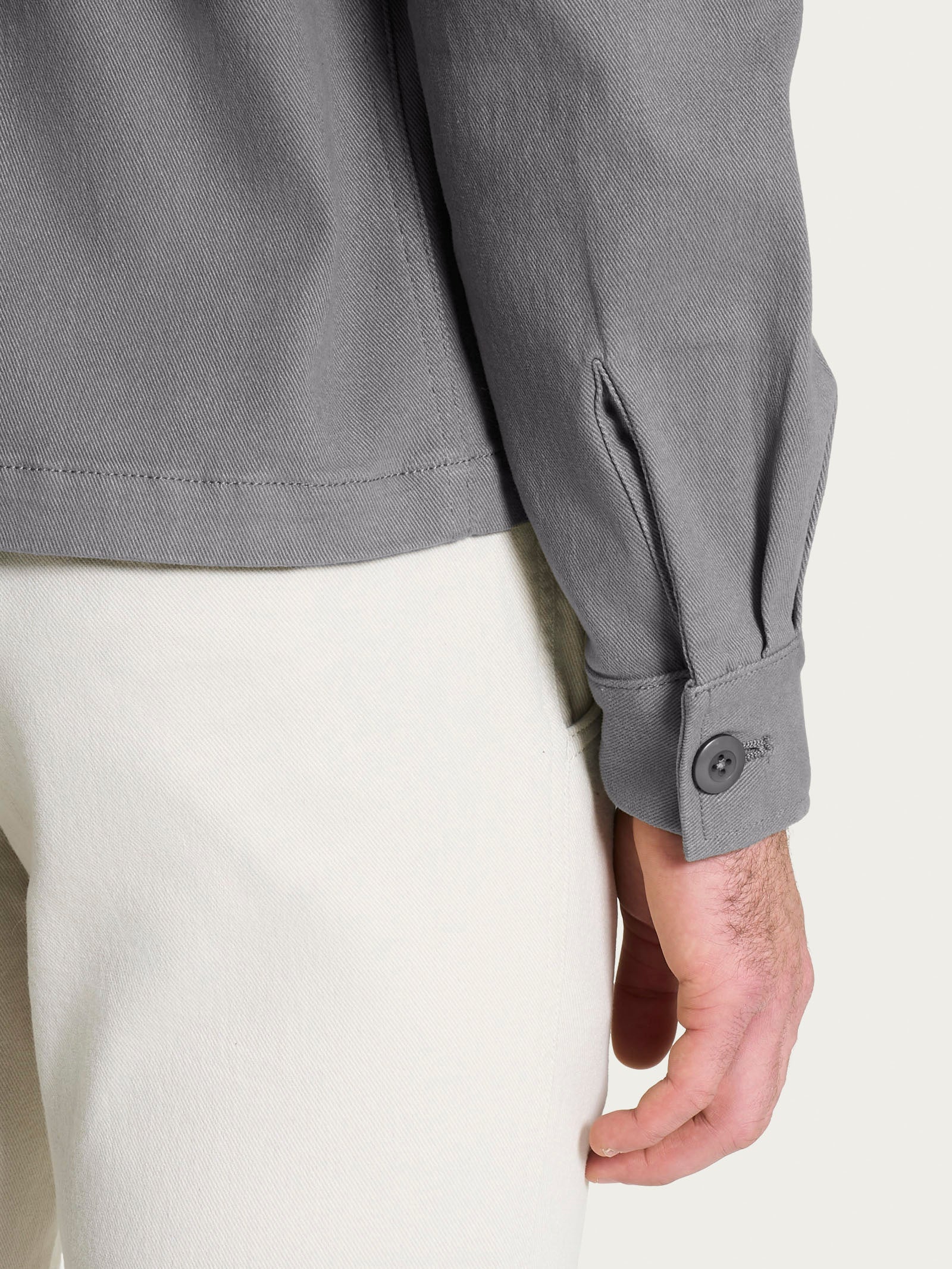 Ragno Compact giacca utility pietra cotone elasticizzato