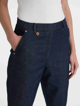 Ragno Super Denim Carrot jeans donna indaco elasticizzati