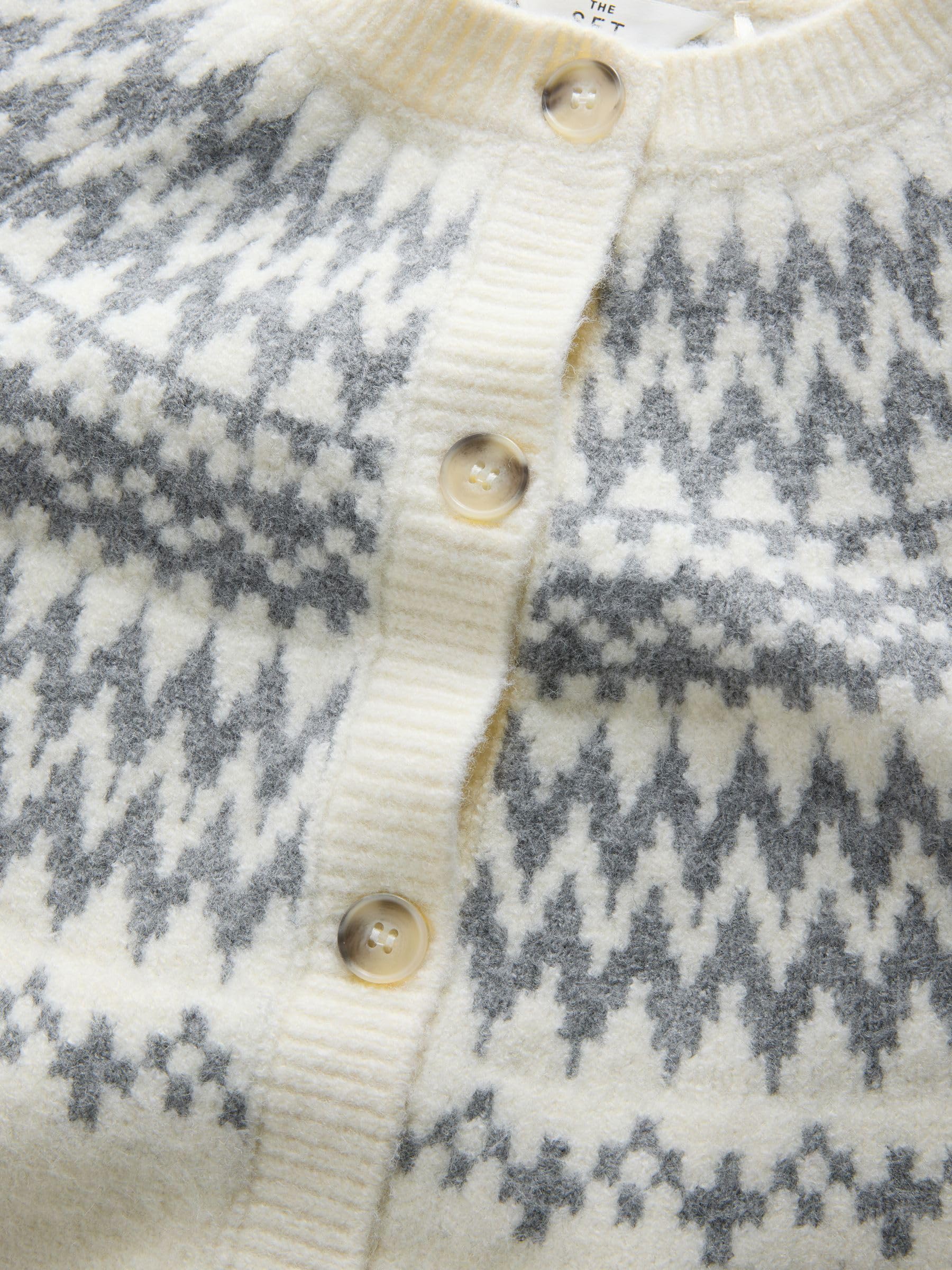 Next The Set completo maglione cardigan donna Fair Isle