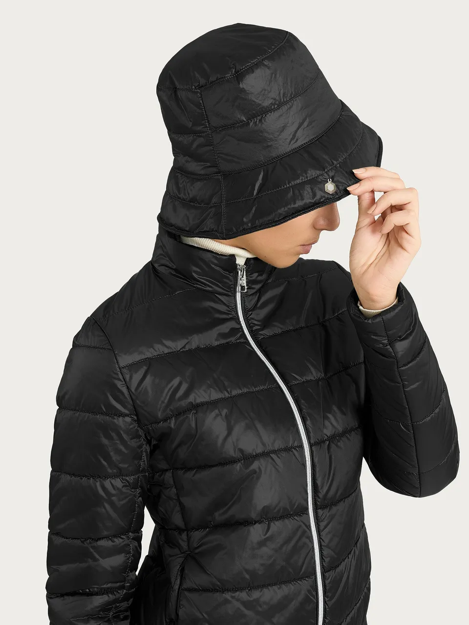 Ragno Comfort cappello bucket lana Nero