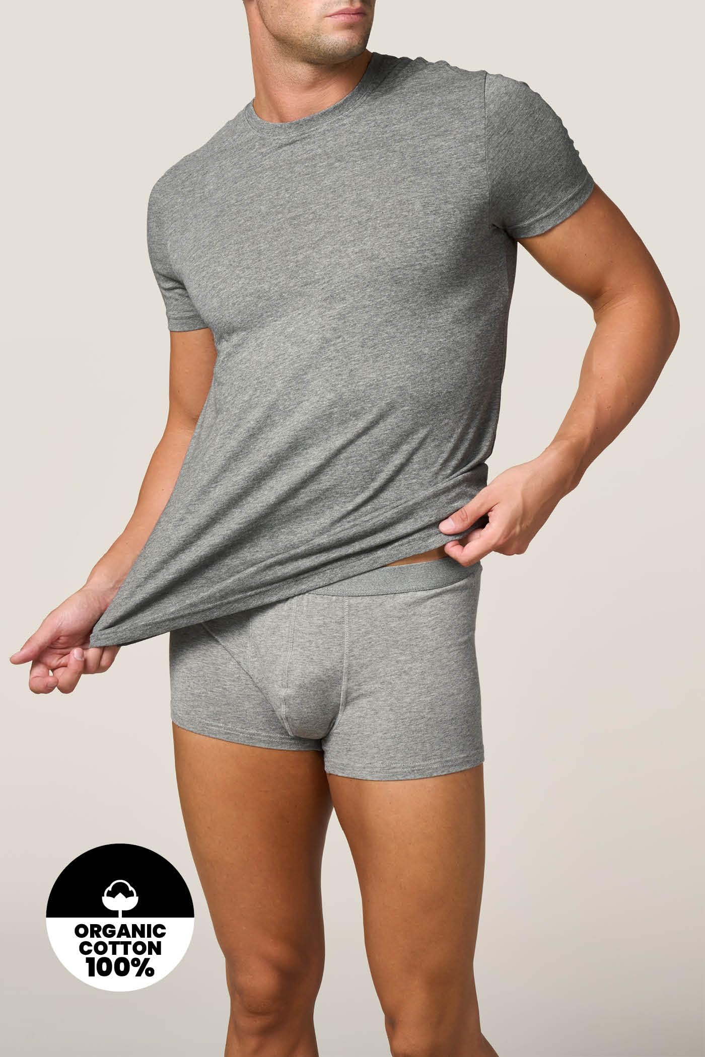Goldenpoint T-Shirt Girocollo Uomo Cotone Organico