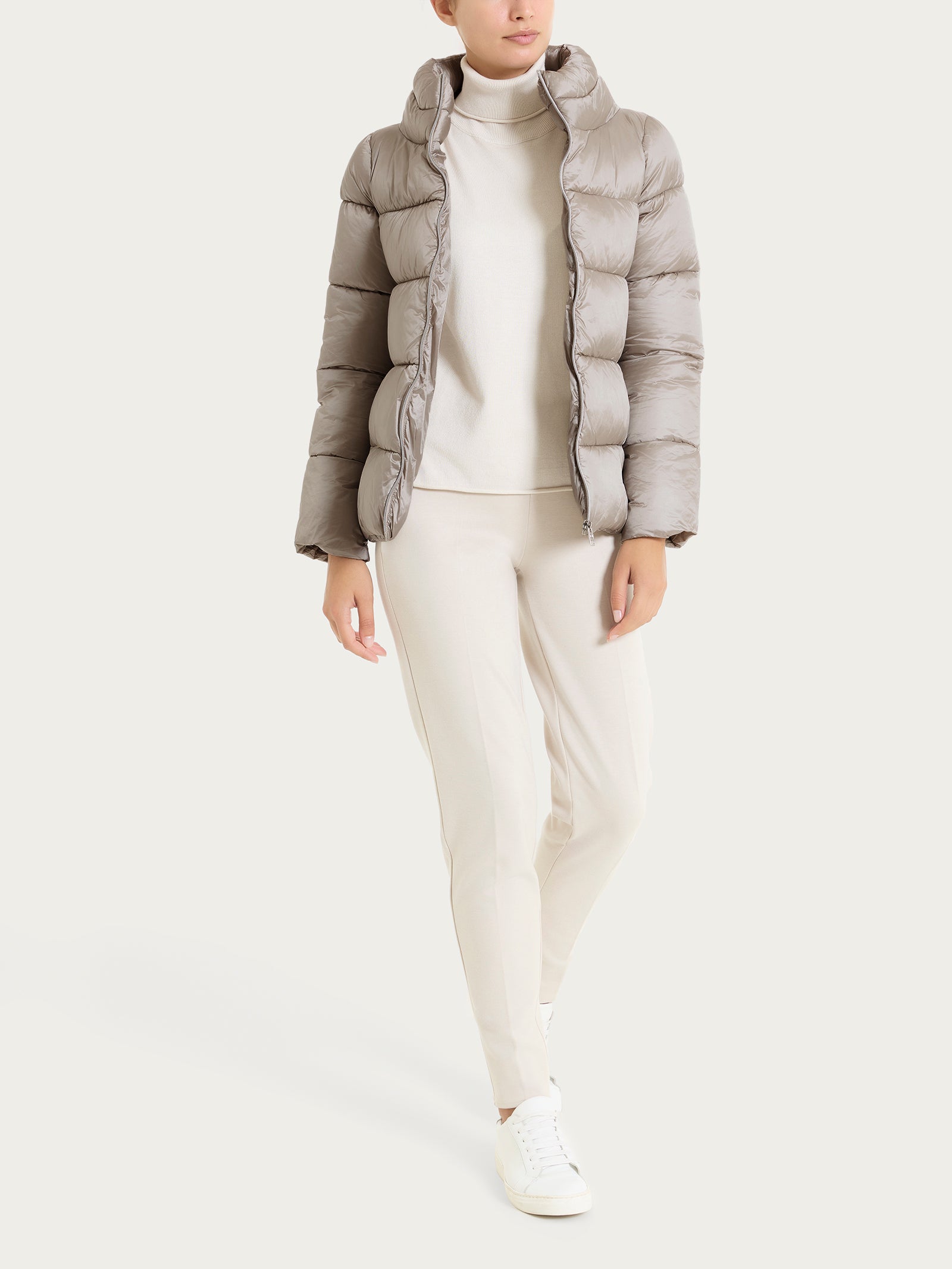 Ragno Vegan Down piumino collo alto String leggero