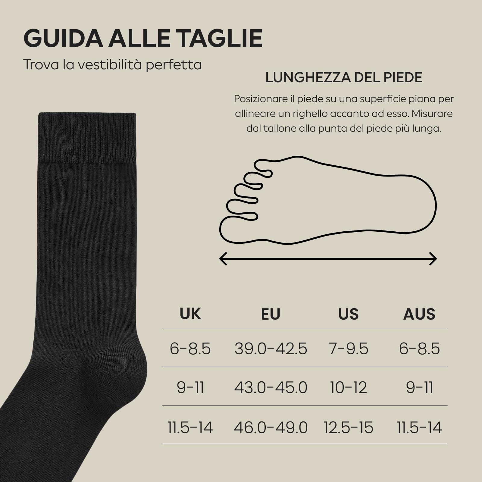 Next calzini uomo cotone caviglia 43-46 18 paia neri