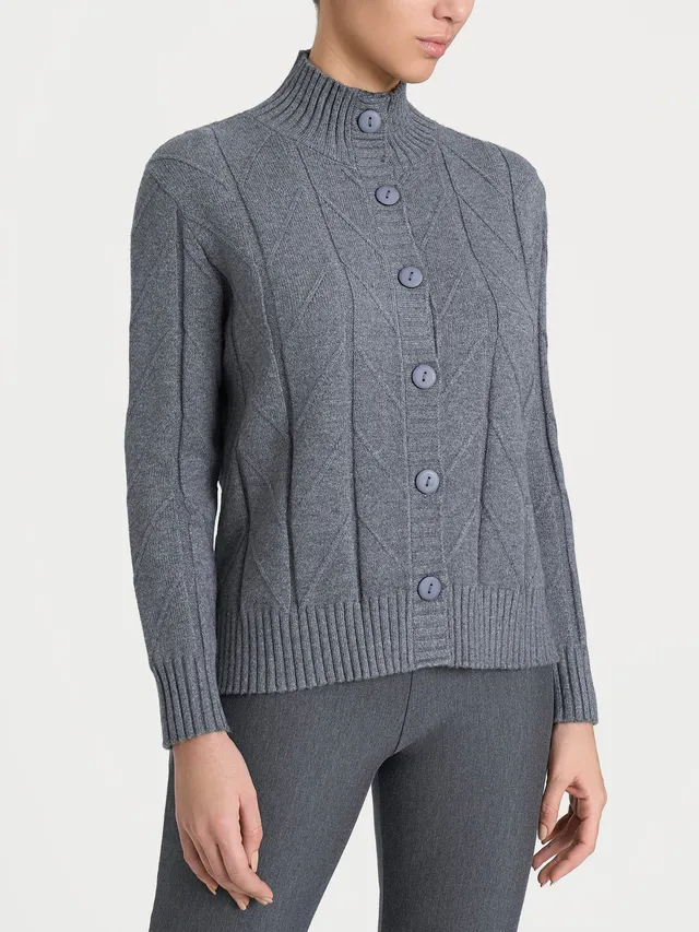 Ragno Four Seasons Cardigan Aperto Donna Super Soft Nero