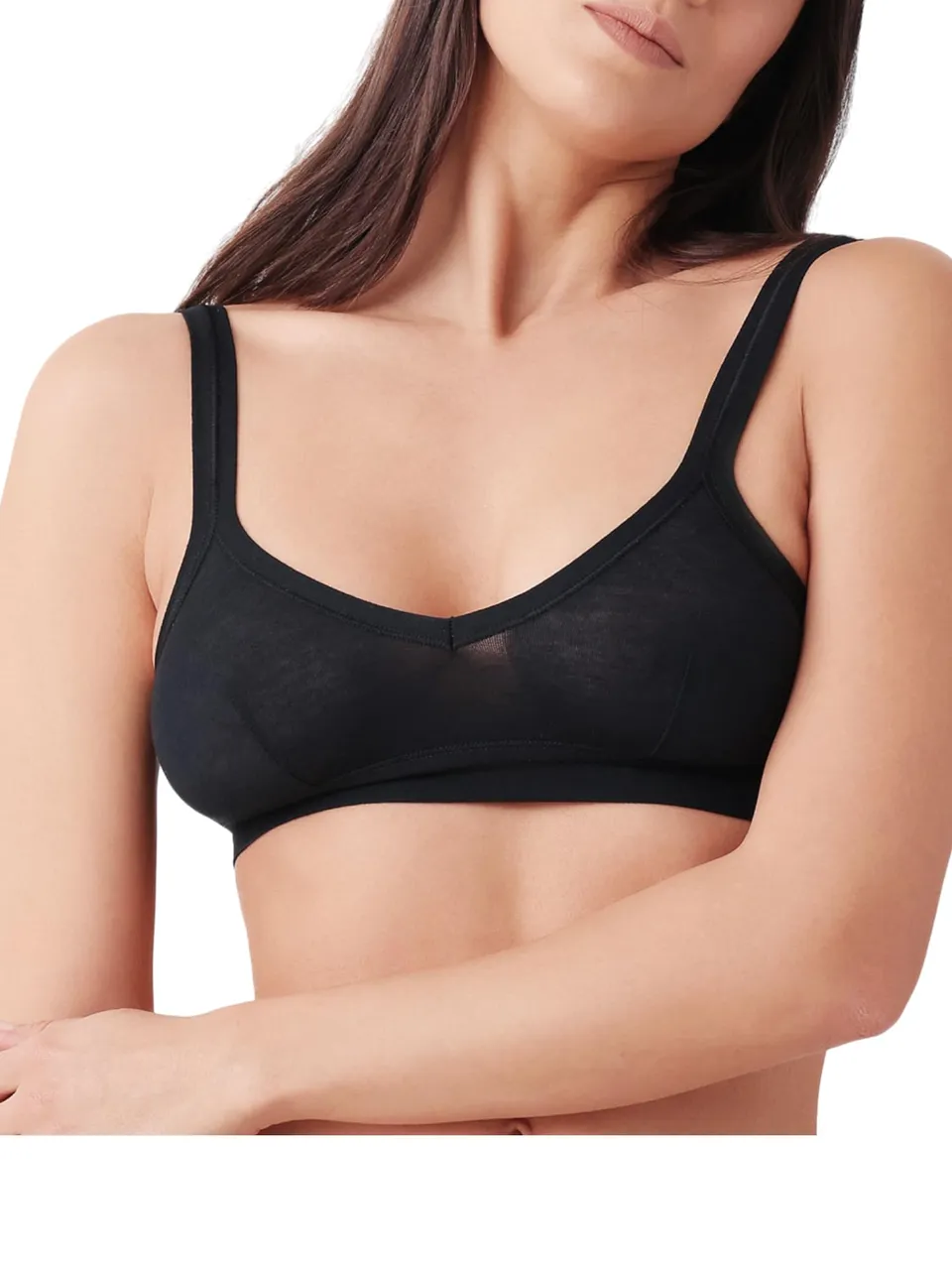 Lady C Cotonella Reggiseno Cotone Sportivo Senza Ferretto