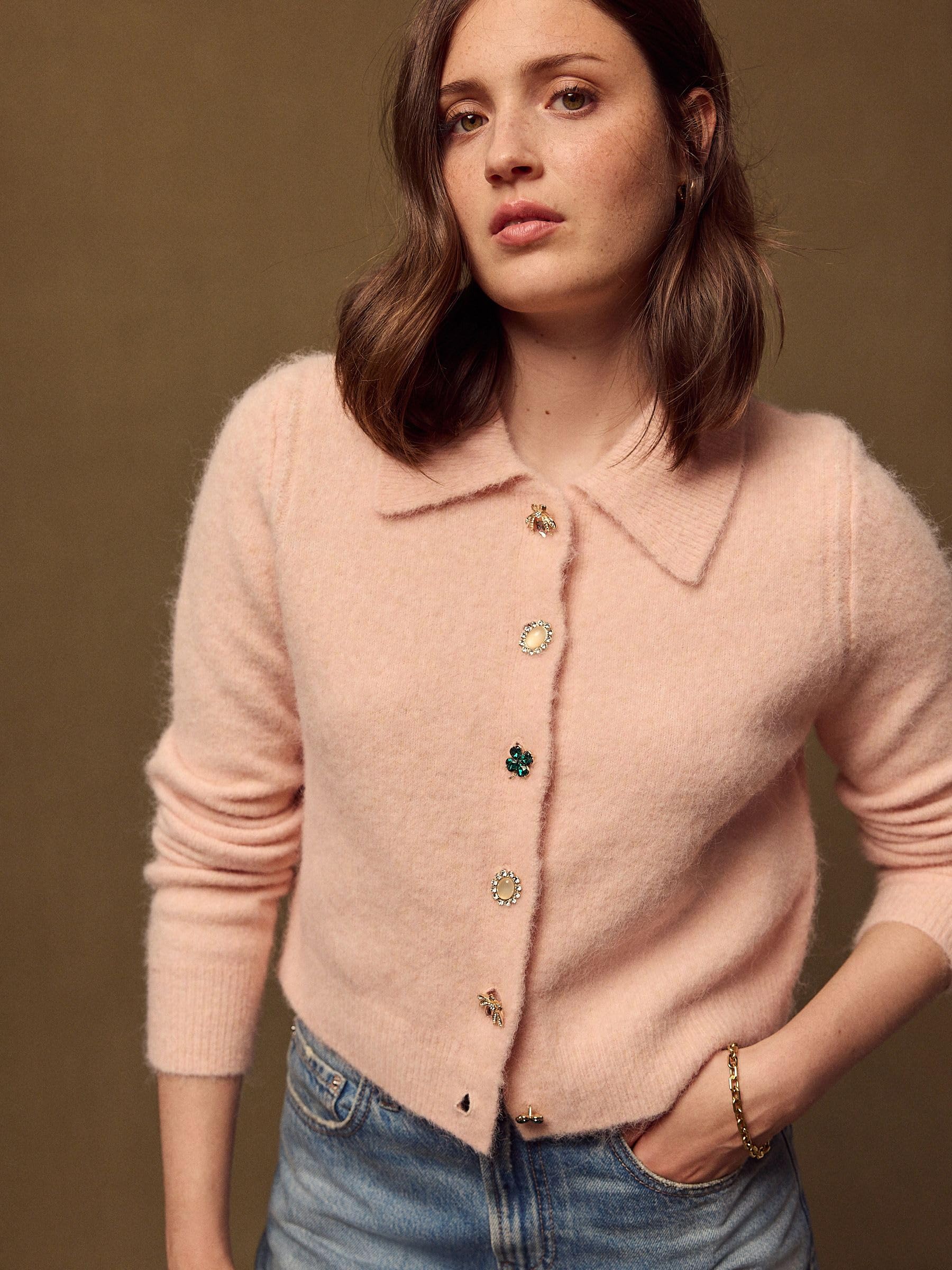 Next cardigan donna colletto maglia misto lana