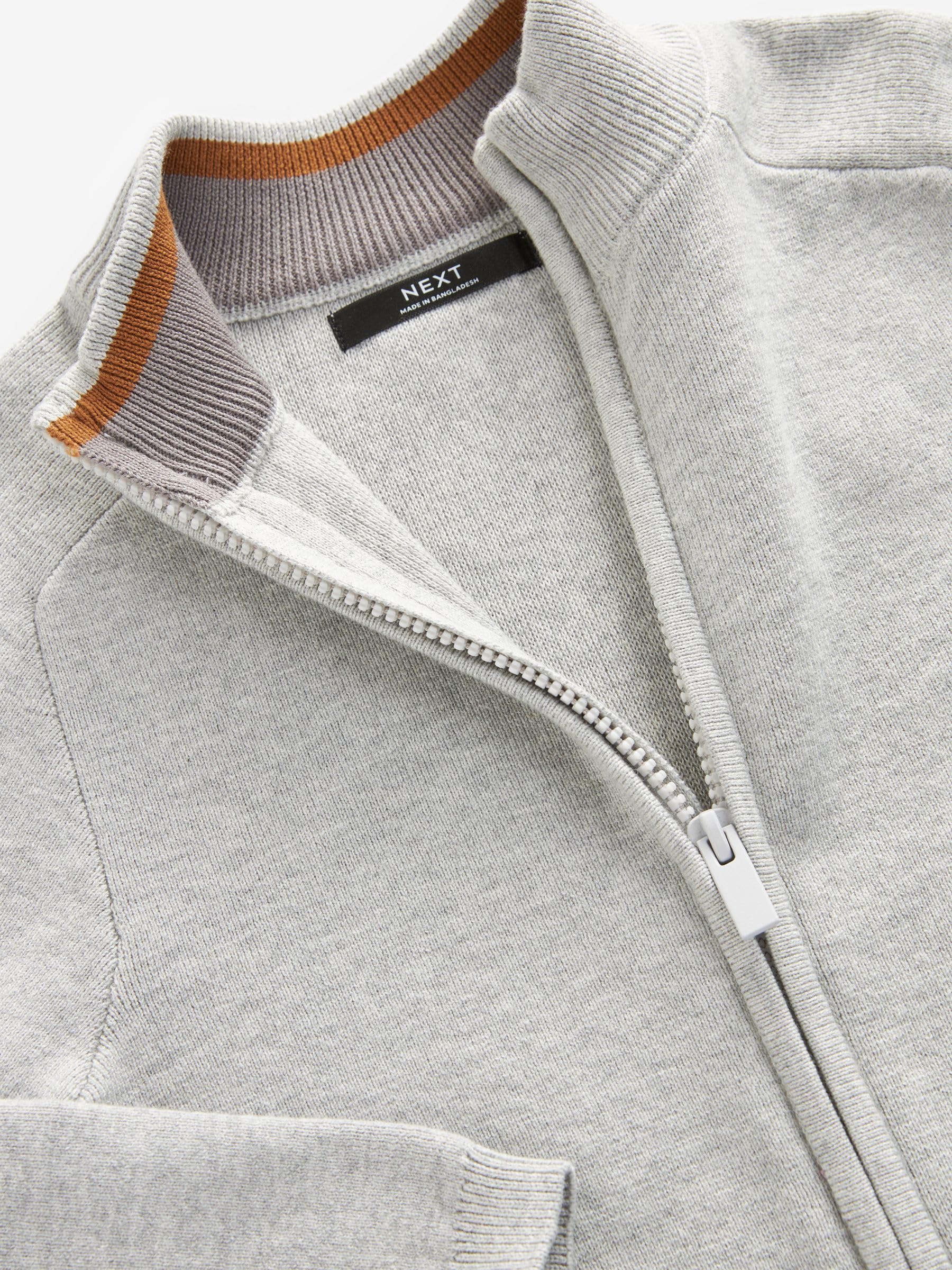 Next cardigan maglia bimbo con zip taglia 104